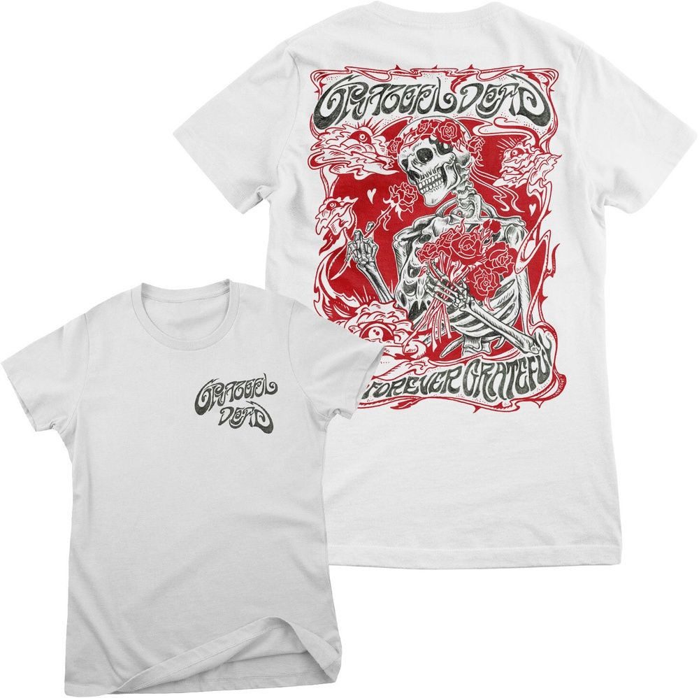 Grateful Dead T-Shirt Forever Grateful Girly Tee