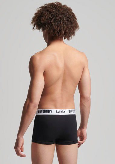 schwarz schwarz, schwarz, Superdry Boxer (3-St)