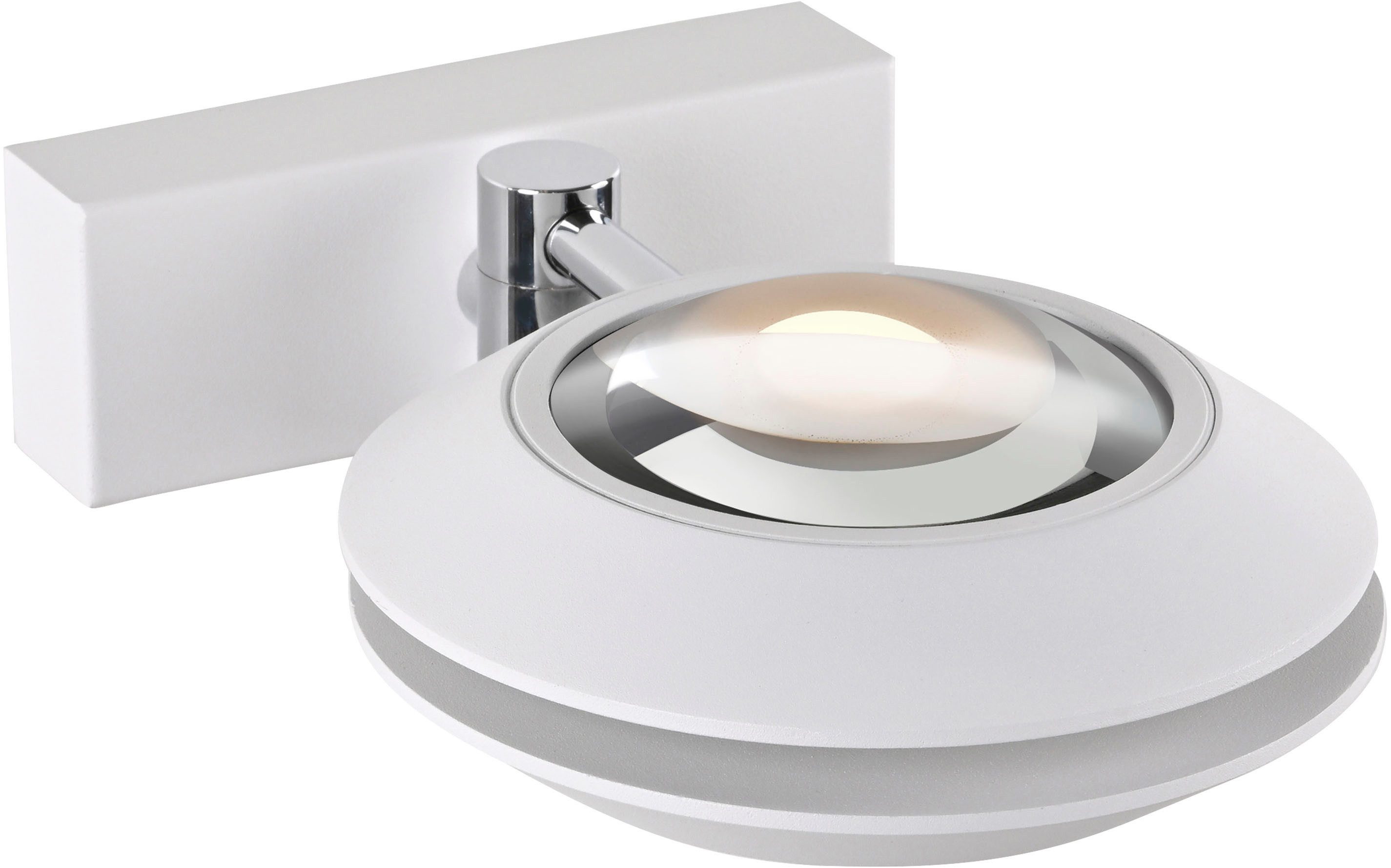 Neuhaus PURE LED Wandleuchte PURE Oculis, LED fest integriert, Warmweiß, Dimmfähig über separaten Tronicdimmer, dreh- & schwenkbar