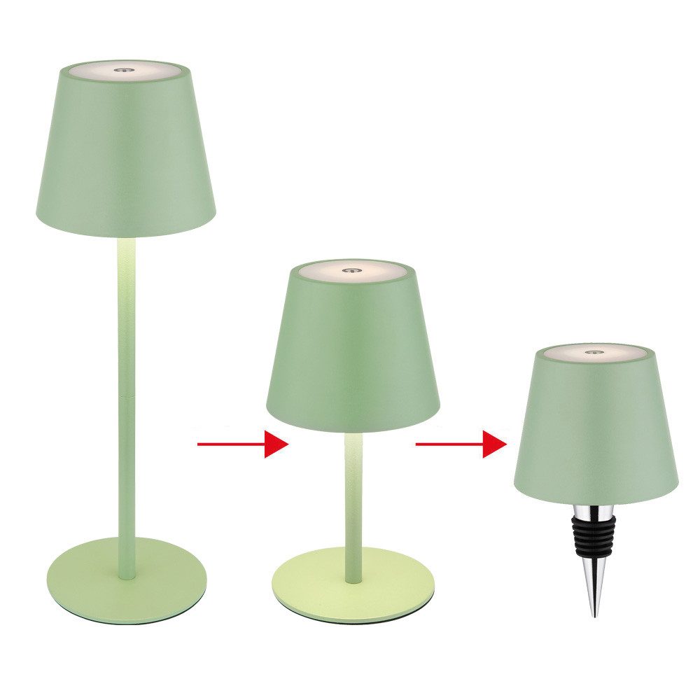 GLOBO LIGHTING LED Tischleuchte, LED-Leuchtmittel fest verbaut, Kaltweiß, W günstig online kaufen