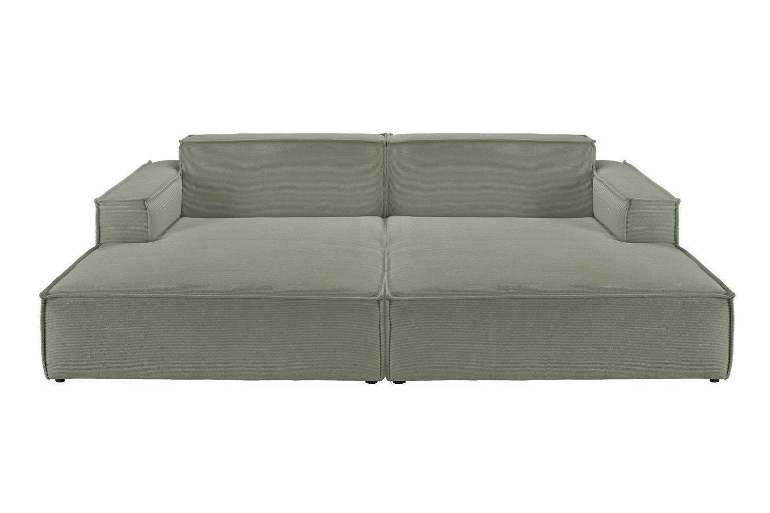 Farben SAMU, verschiedene olivgrün Big-Sofa Sofa KAWOLA Feincord