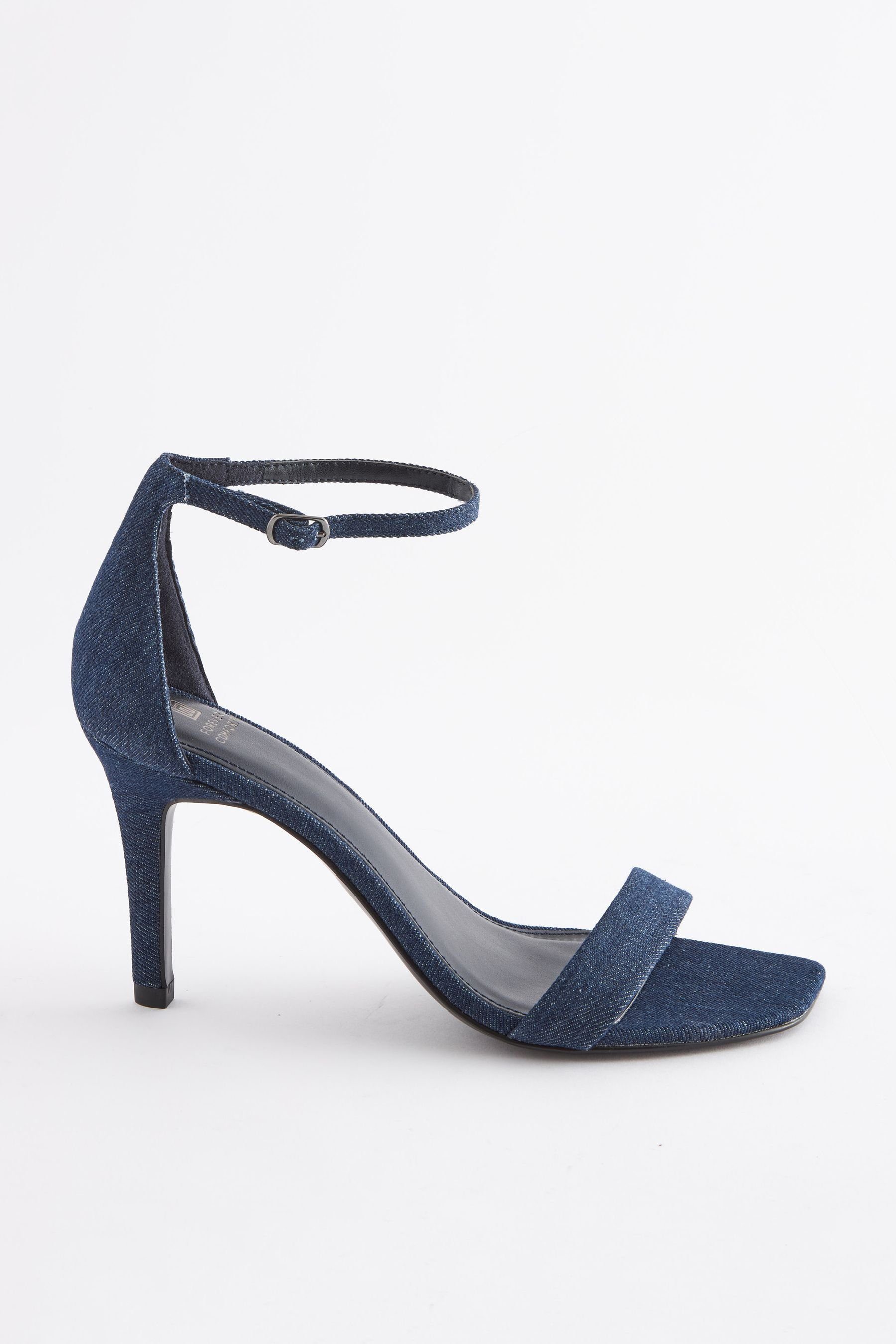 Next Forever Comfort® Sandaletten mit schmalem Absatz Riemchensandalette  (1-tlg), Mode für die ganze famile
