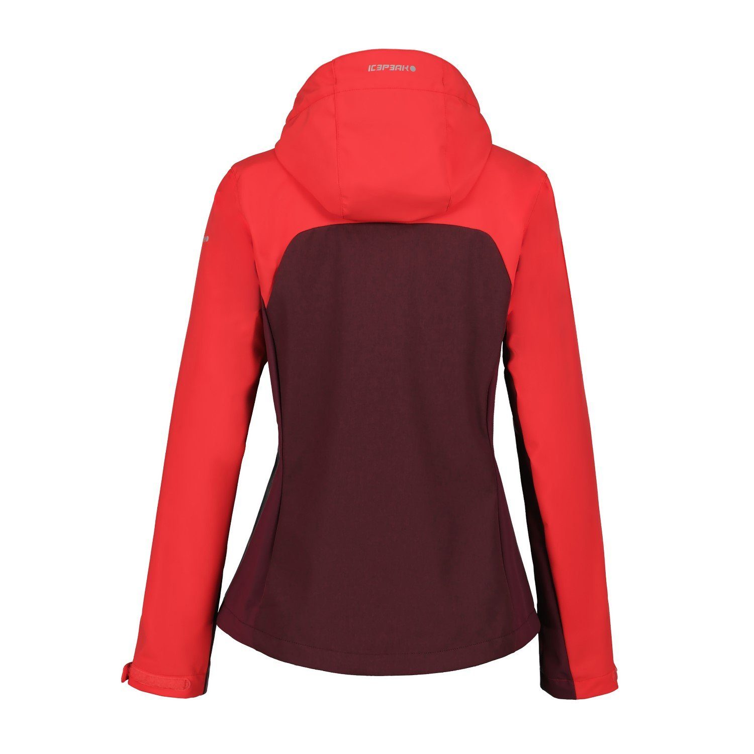 Softshelljacke Icepeak und leicht für Broadus Wasserabweisend Damen Rot