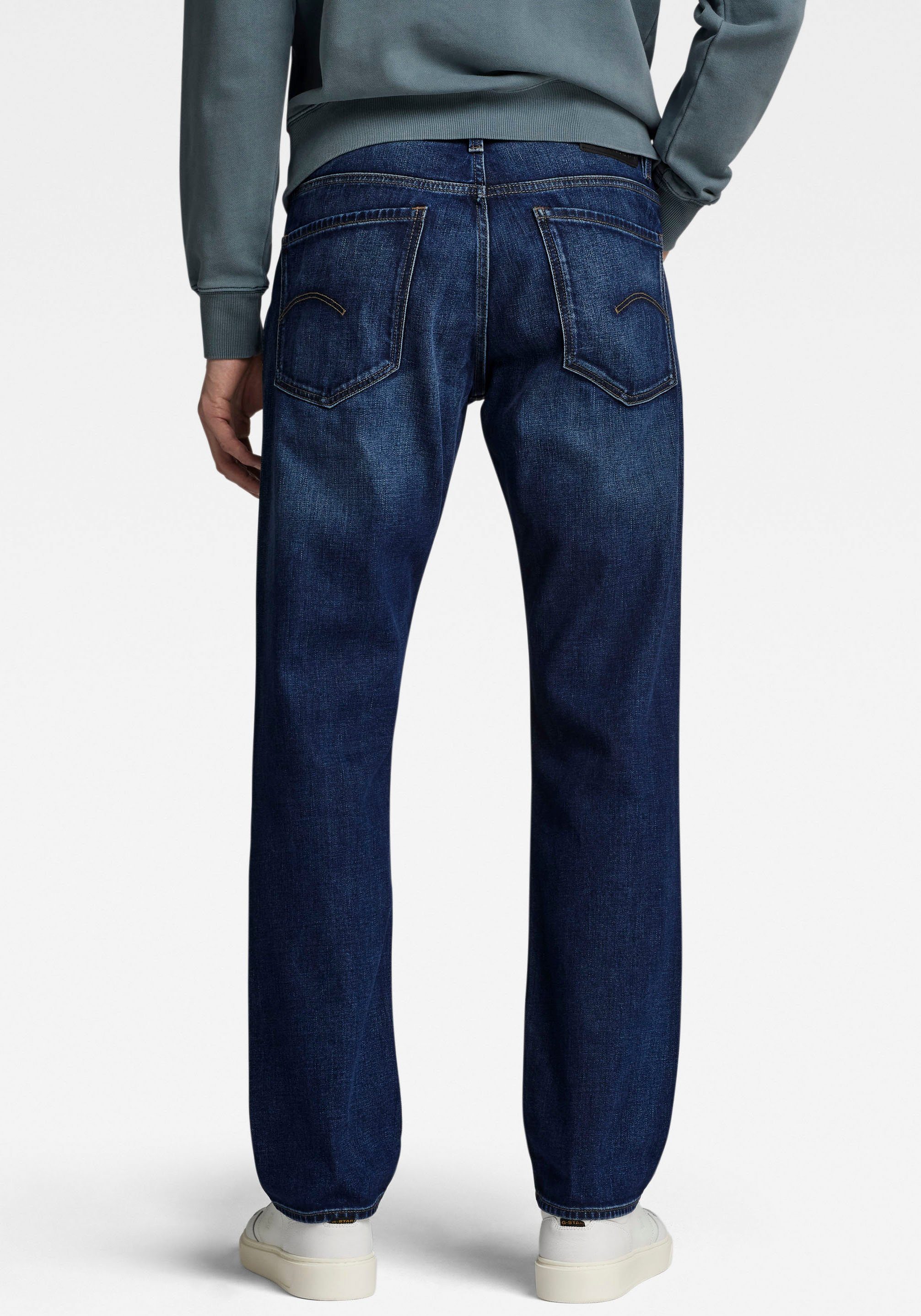 G-STAR Straight-Jeans Mosa Straight mit hellen günstig online kaufen