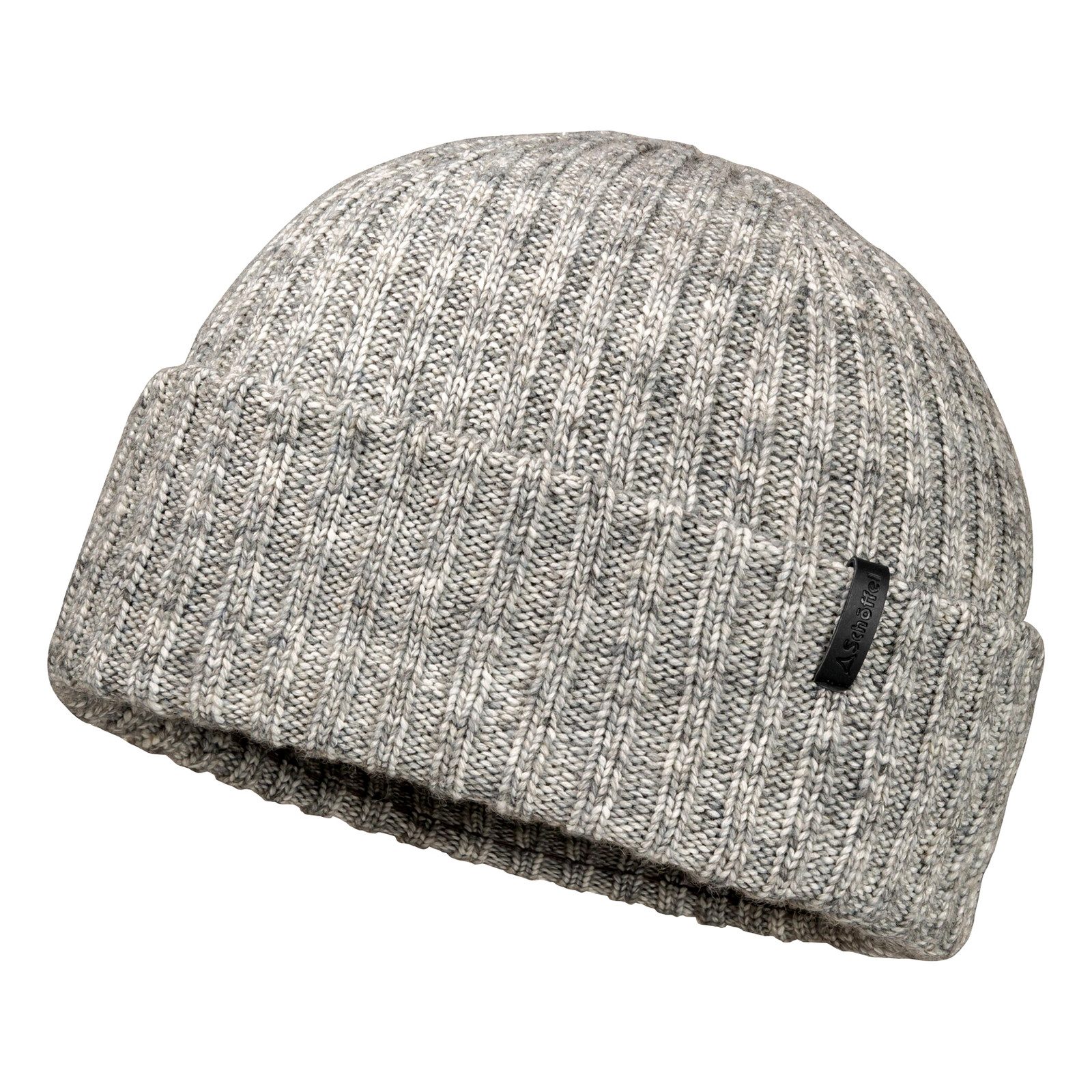 Schöffel Strickmütze Hat Style Beccio All mit aufgenähter Logo-Fahne