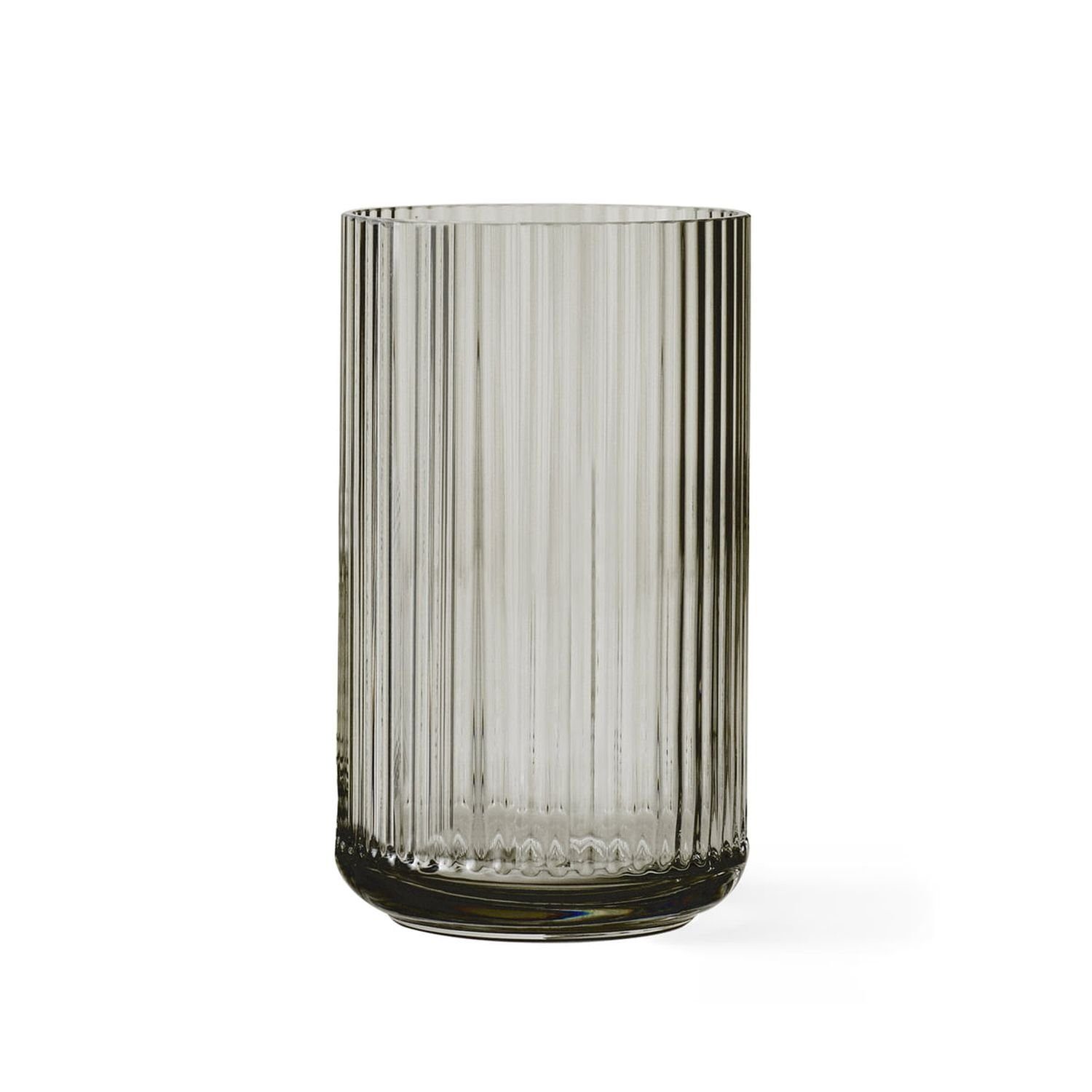 Lyngby Porcelæn Dekovase Glas Grey Smoke 20 cm