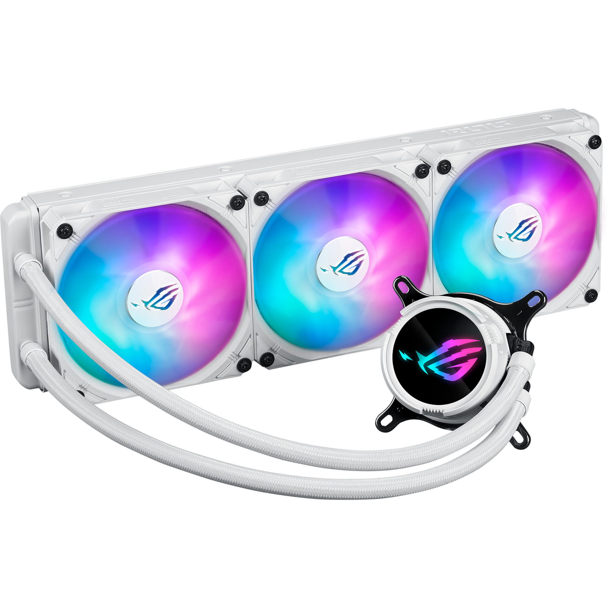 Asus CPU Kühler ASUS ROG STRIX LC III 360mm ARGB White Edition