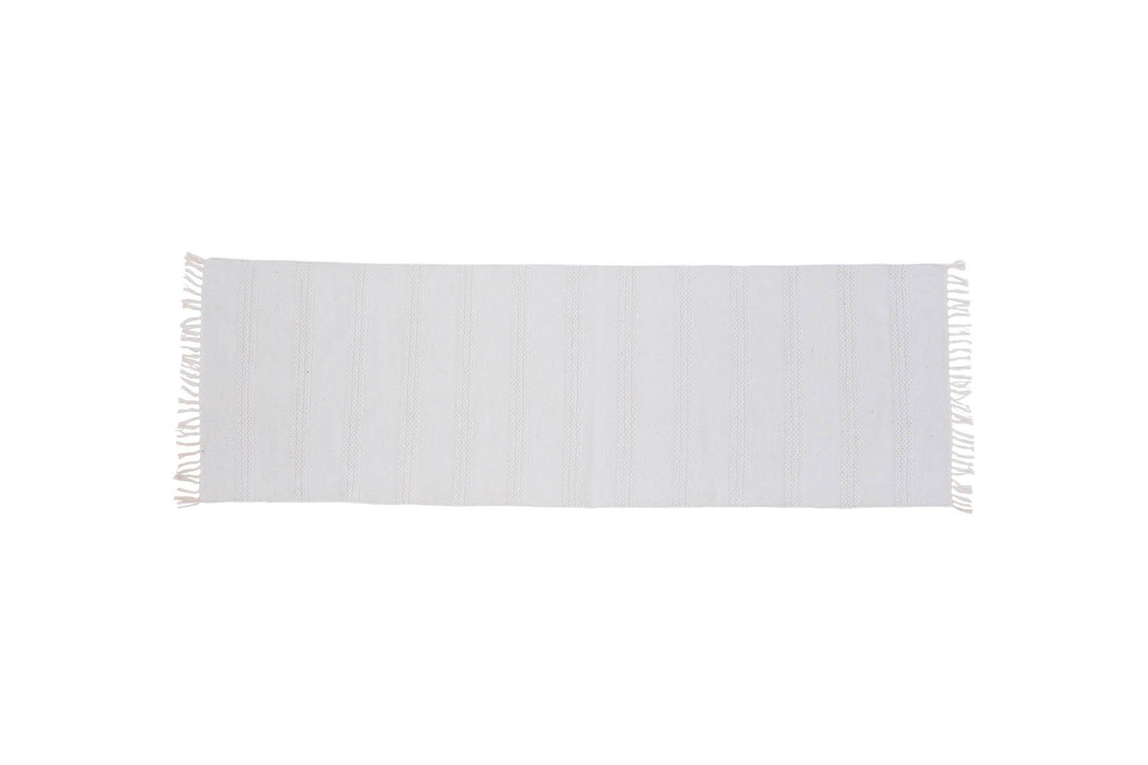 Teppich Nico Teppich 250x80 cm Baumwolle offwhite., ebuy24, Höhe: 1 mm
