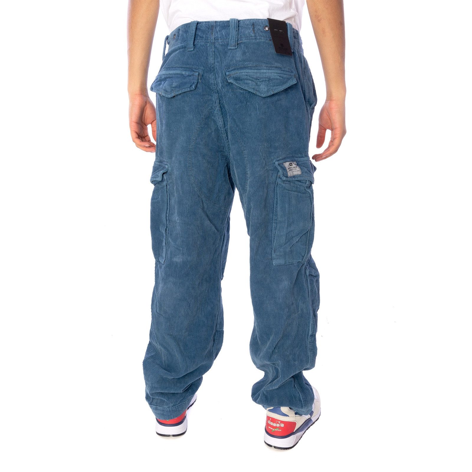 Jet Lag Cargohose Hose Jet Lag 22-944 Cord blue