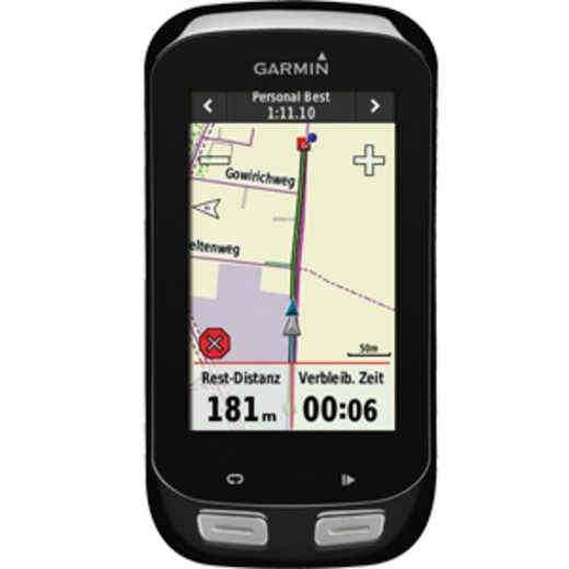 garmin 1000 fahrrad gps 3 zoll display weiß