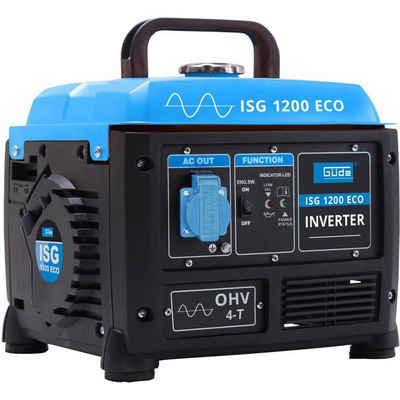 Güde Stromerzeuger ISG 1200 Eco, (Solo, inkl. Werkzeugtasche), Inverter-Technologie, Überlastschutz
