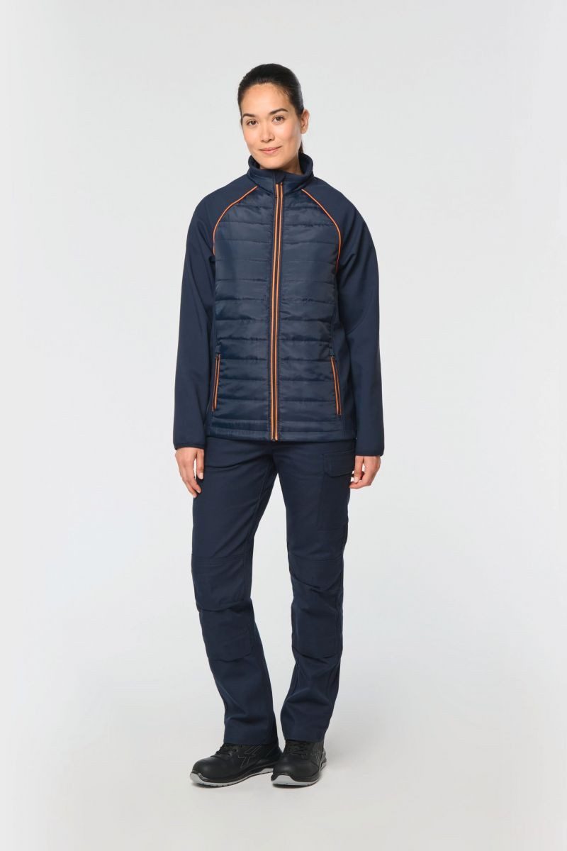 WK. Designed To Work Arbeitsjacke Bi-Material Unisex-Jacke Day To Day