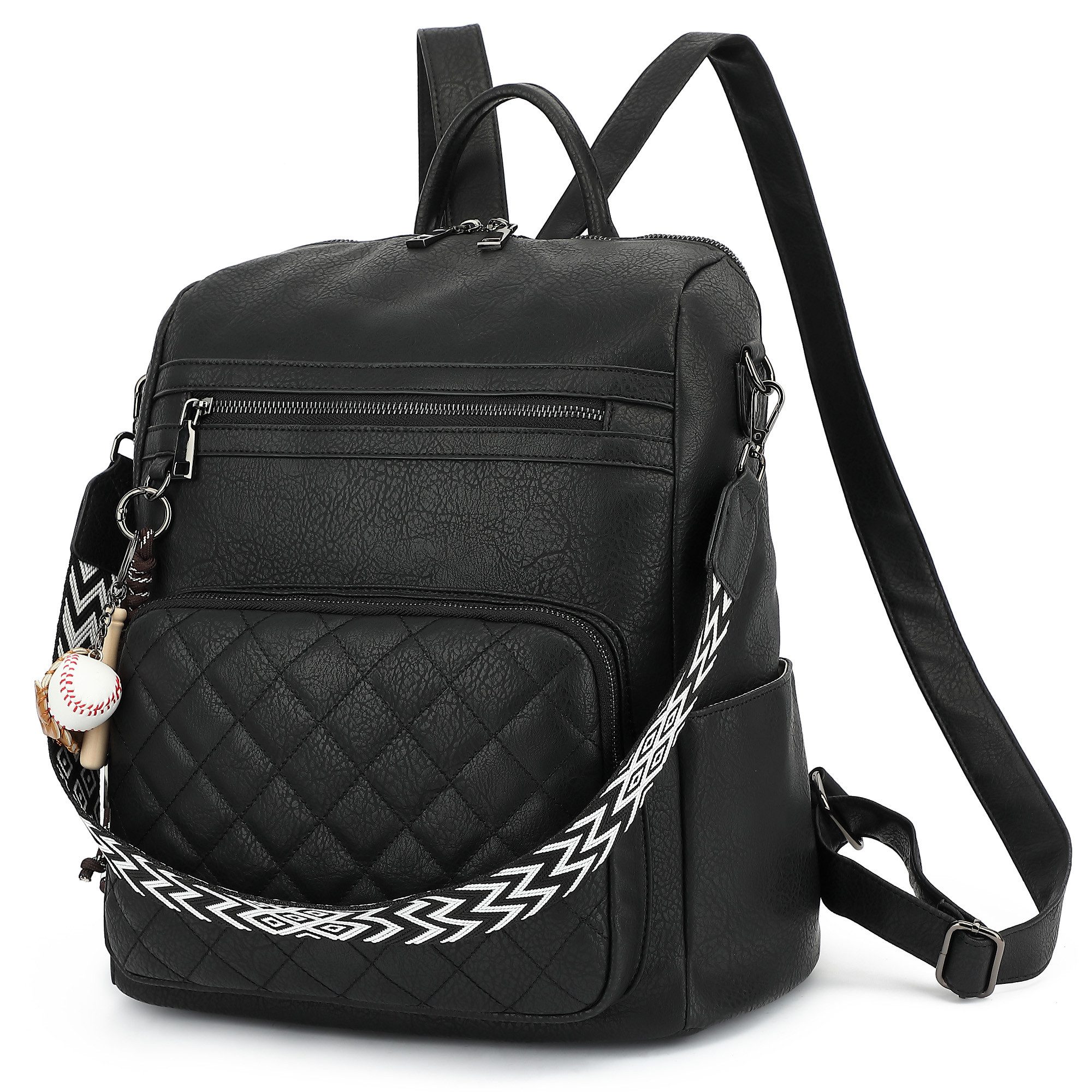 TAN.TOMI Cityrucksack Damen Rucksack Wasserdicht Anti-Diebstahl PU Mode Rei günstig online kaufen