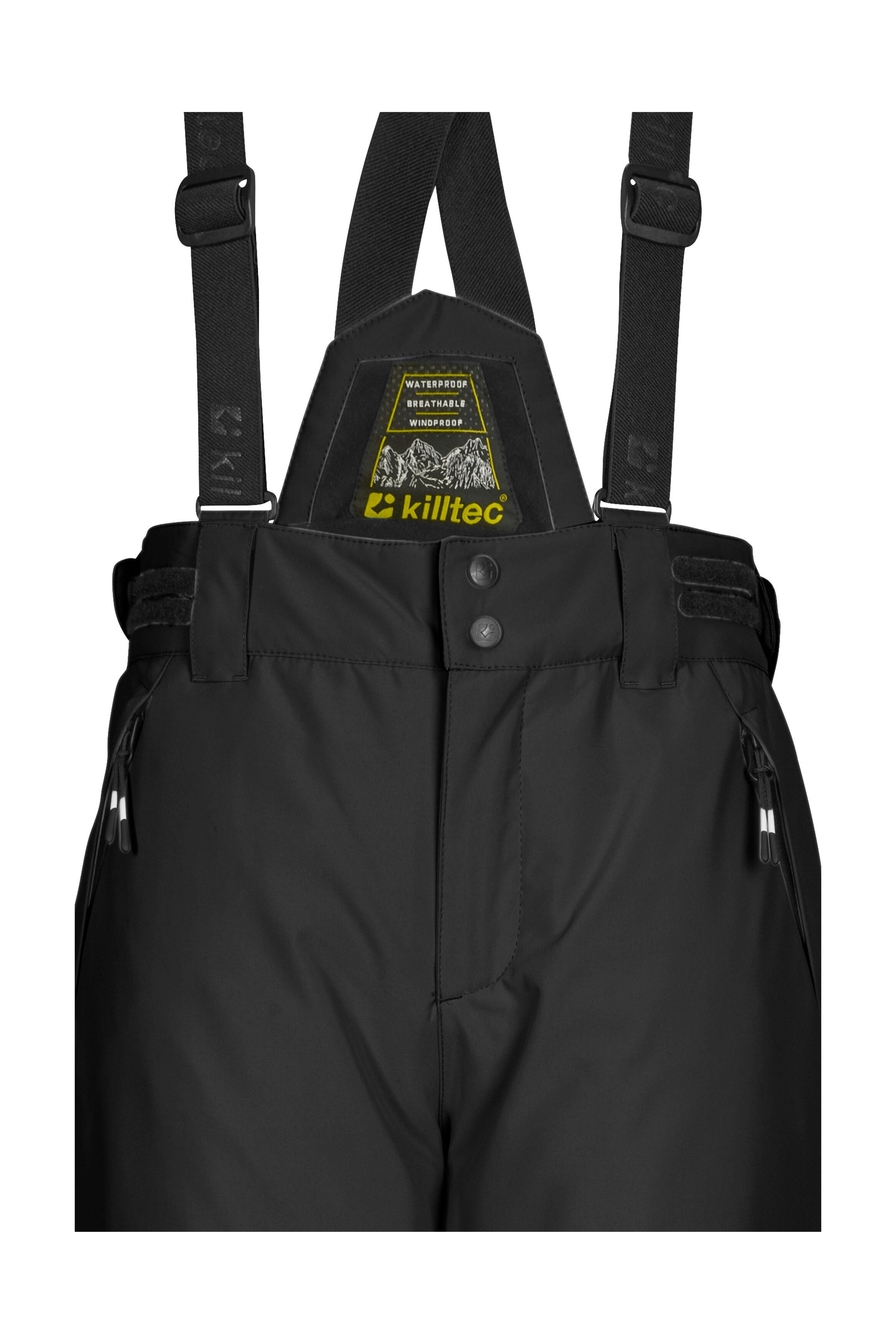 Killtec Skihose KSW 214 BYS SKI PNTS Wasserdichte, atmungsaktive Skihose mit verstellbarem Latz.