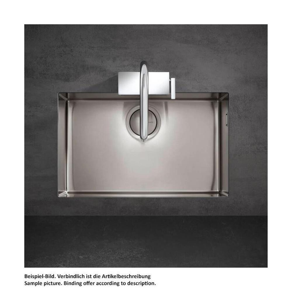 hansgrohe Edelstahlspüle hansgrohe 660 S719-U660, Edelstahl, 71/45 cm