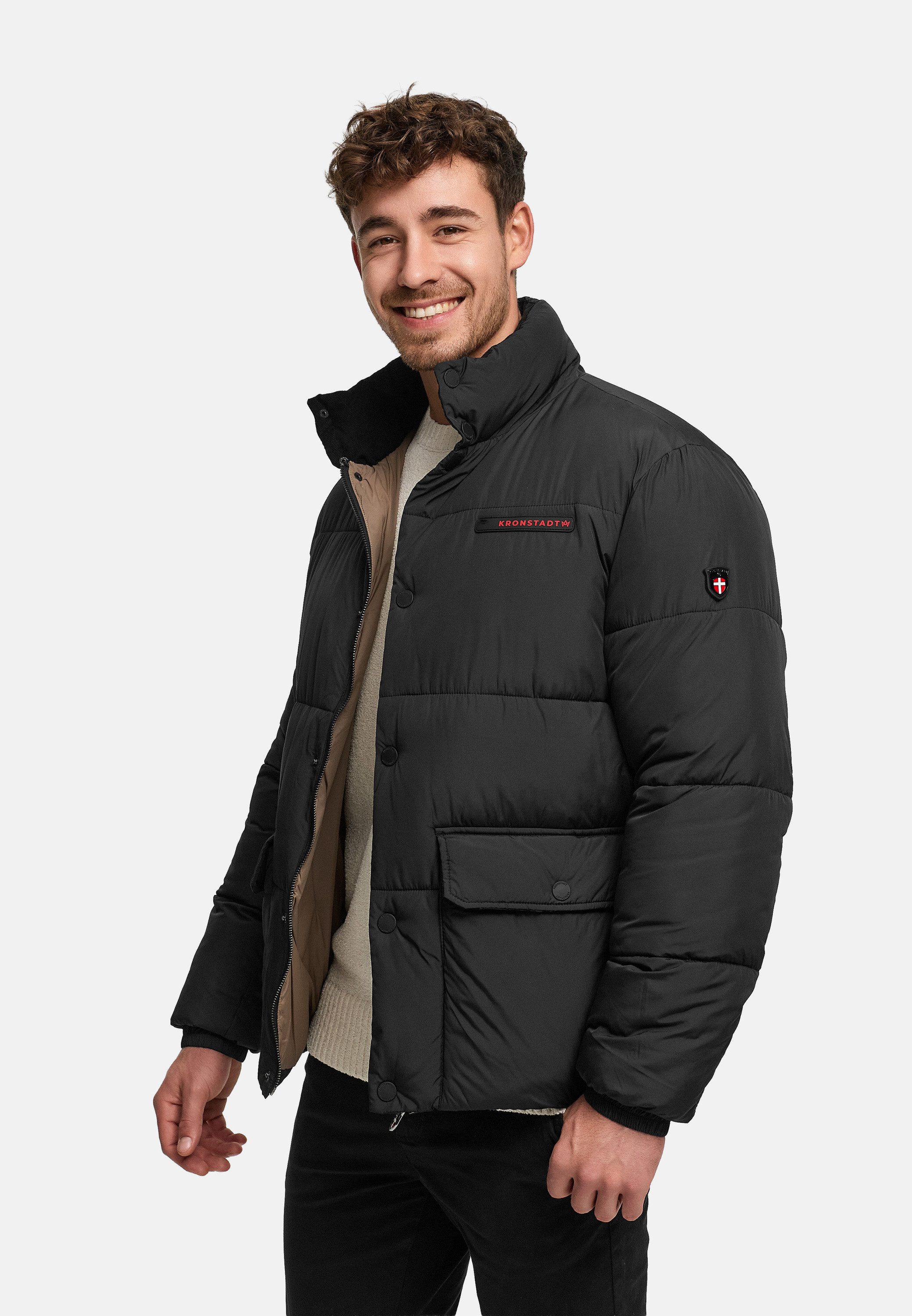 Kronstadt Winterjacke Herren KSStevens puffer Herrenjacke Daunen-Optik Winterjacke im sportlich-eleganten Steppdesign