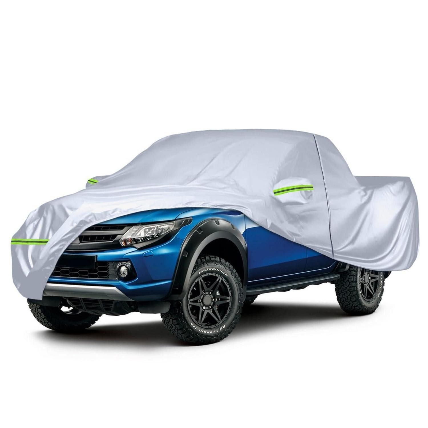 LuxusKollektion Autoplane Autoabdeckung Wasserdicht Vollgarage UV Schutz Double Cab Pickup