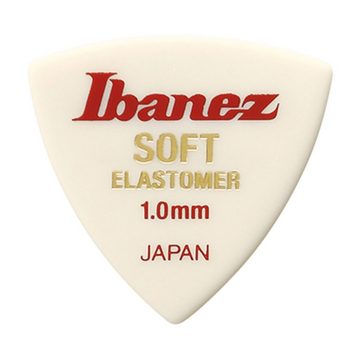 Ibanez Plektrum, BEL8ST10 Elastomer Picks Soft White - Plektren Set