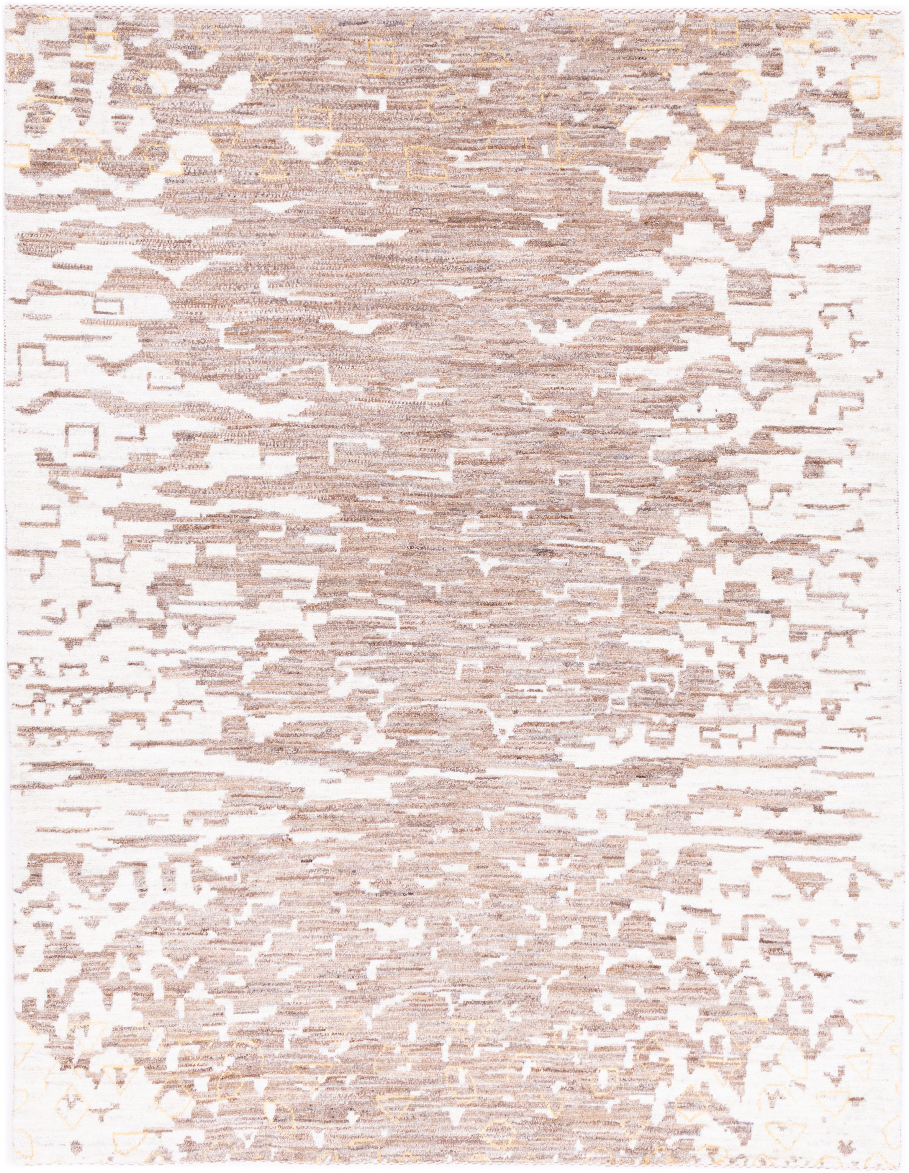 CABBEL Wollteppich Handgeknüpfter Perser Lori Wollteppich Beige Allover 152x197 cm, Rechteckig, Höhe: 20 mm, Handgeknüpftes Unikat aus 100% Wolle – langlebig und natürlich