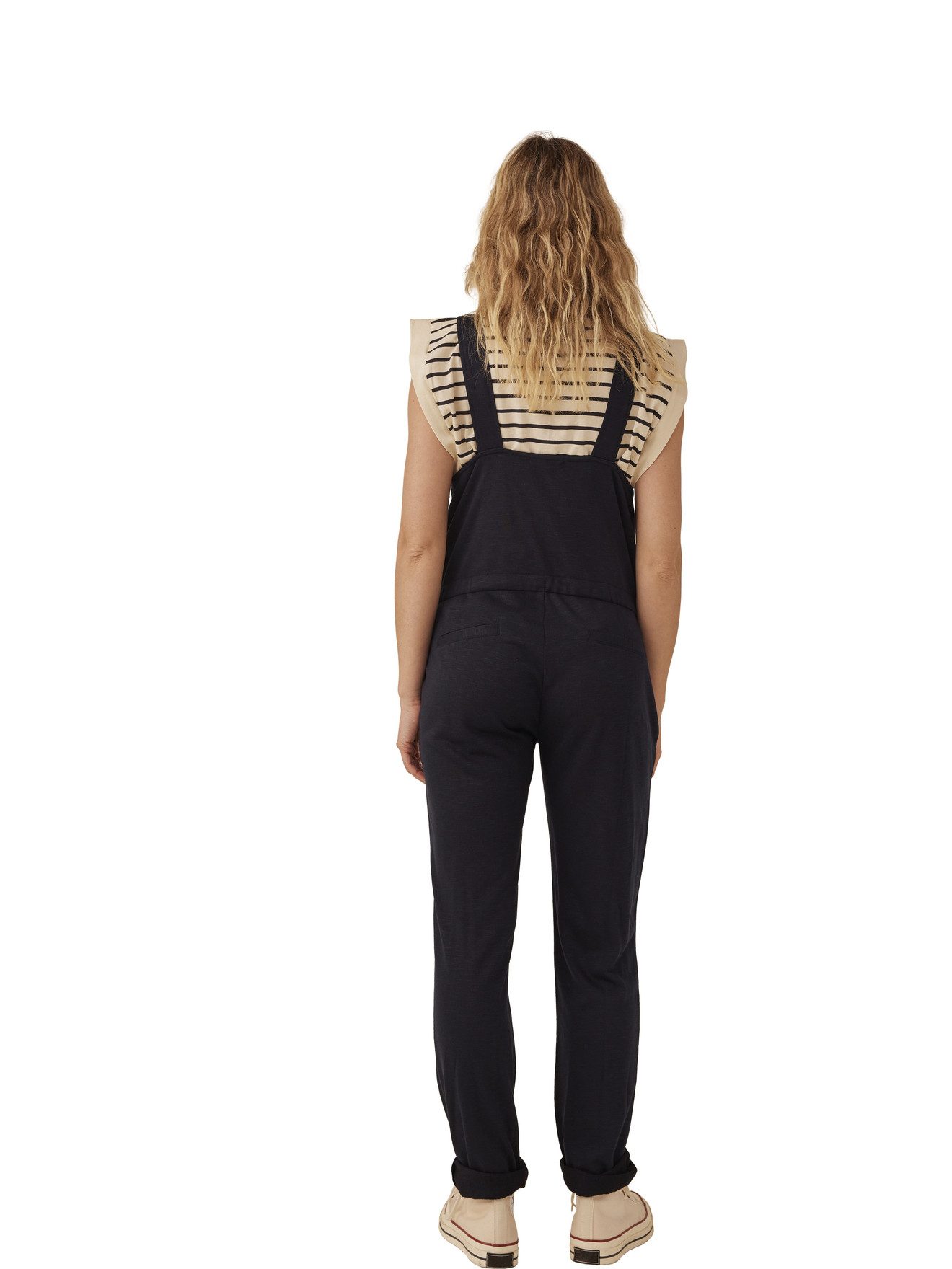 Envie de Fraise Umstandsoverall Umstands-Latzhose aus leichter Sweatware
