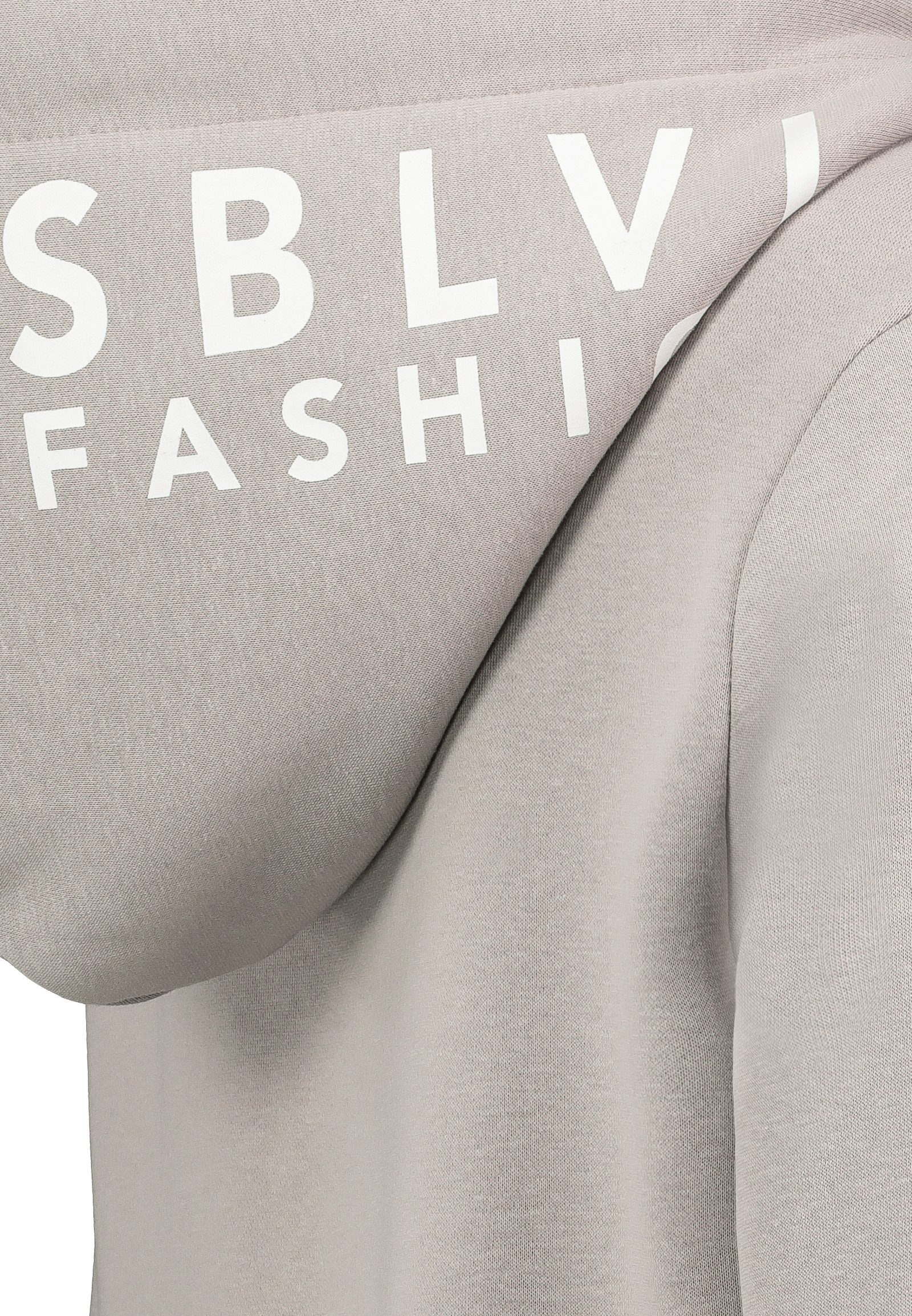 SUBLEVEL Sweatjacke Sweatjacke Hoodie Sweater Kapuzenpullover Übergangsjacke Herbst Winter