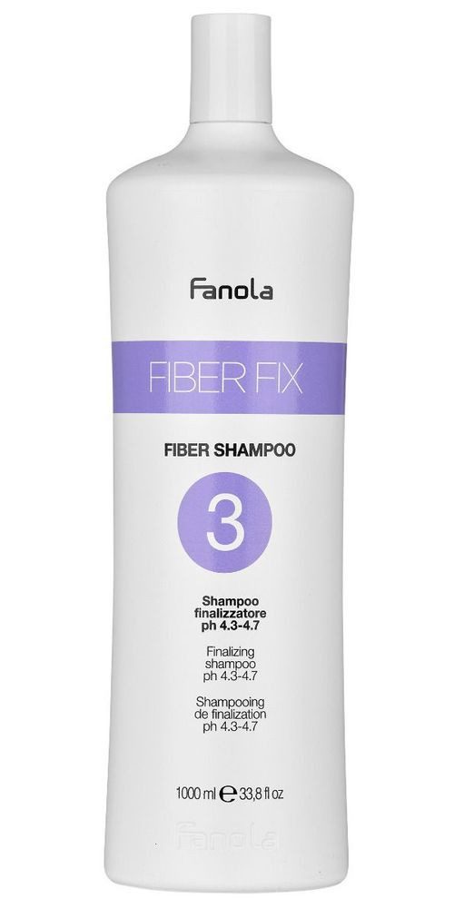 Fanola Haarelexier Fanola Fiber Fix Fiber Shampoo No.3 1000ml