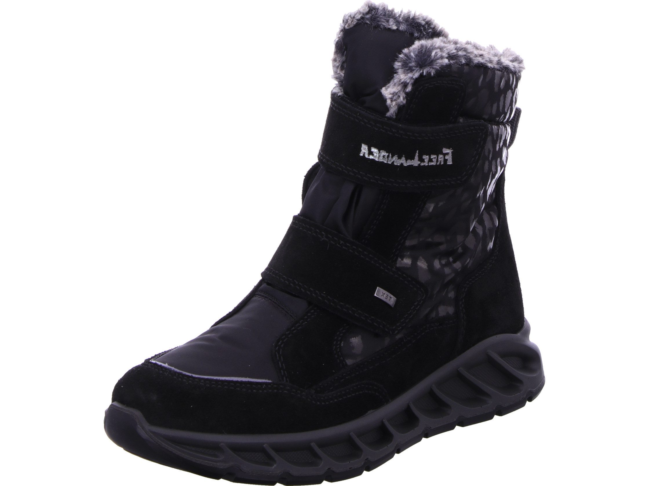 Winter Boots Damen Stiefeletten Klettverschluss Stiefelette Rieker