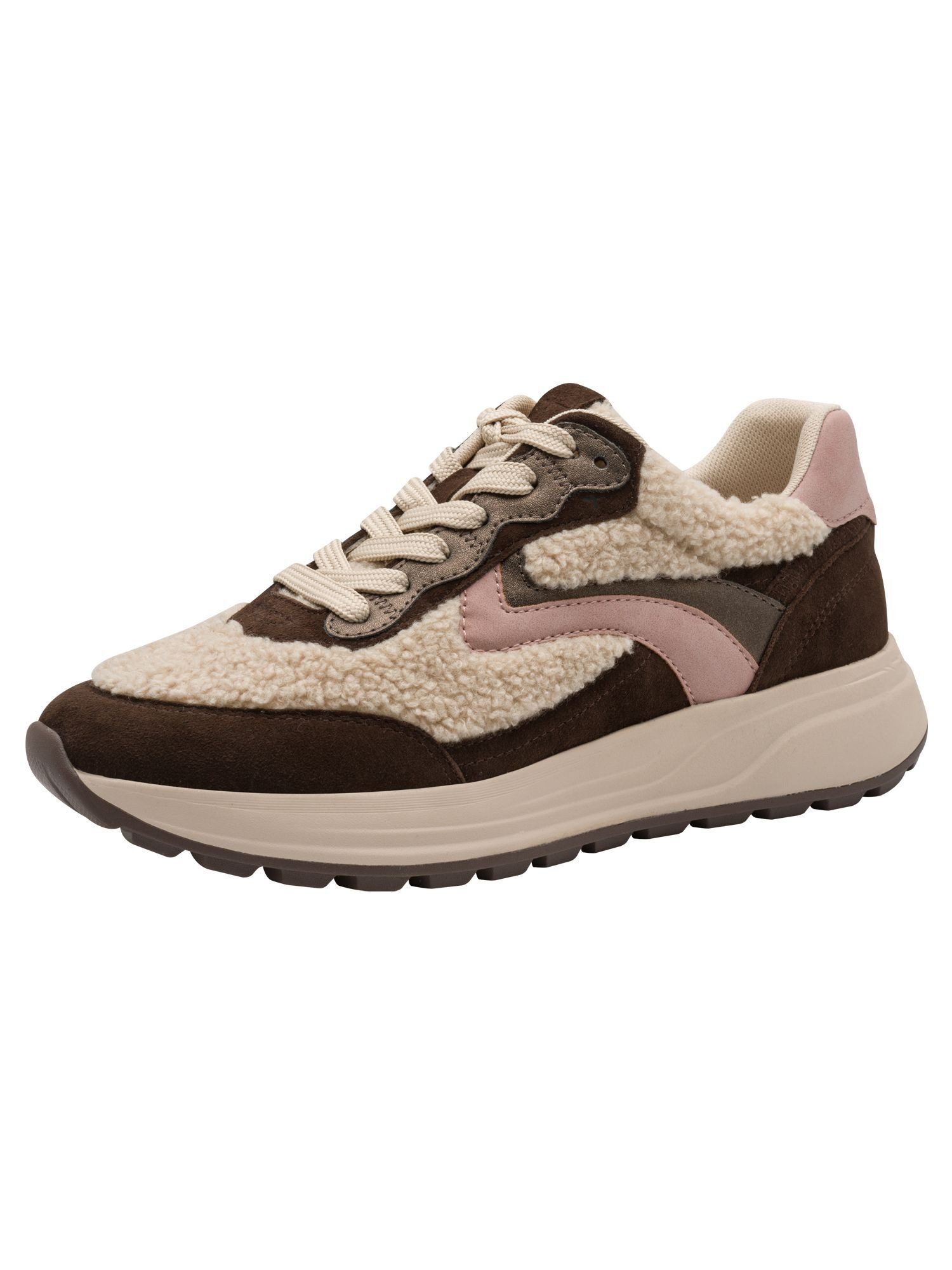 Removable Sock aus Leder kein Absatz 1-23795-45 Sneaker