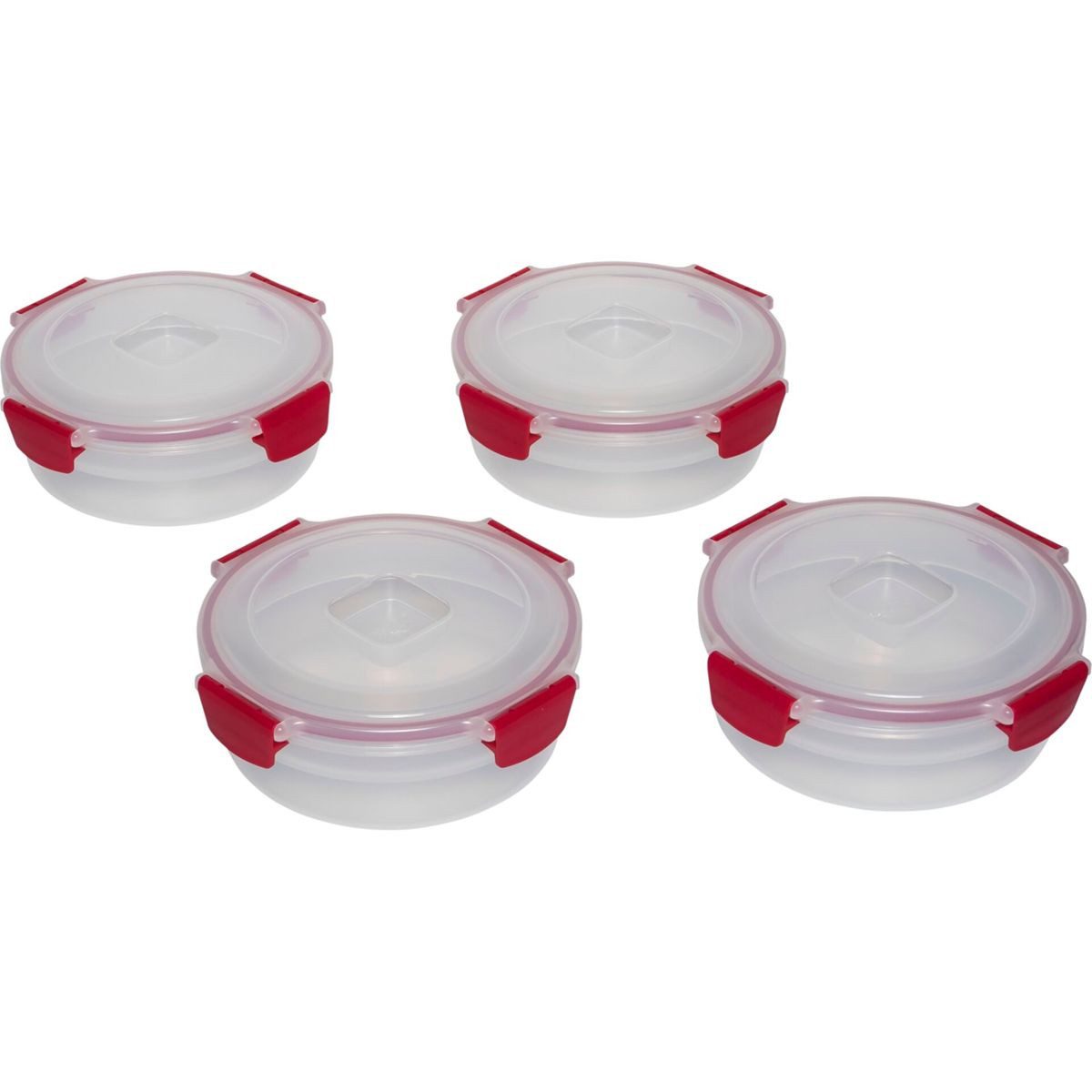 Joseph Joseph Vorratsdose Nest Lock 4-tlg. Frischhaltedosen-Set 1 Liter Run