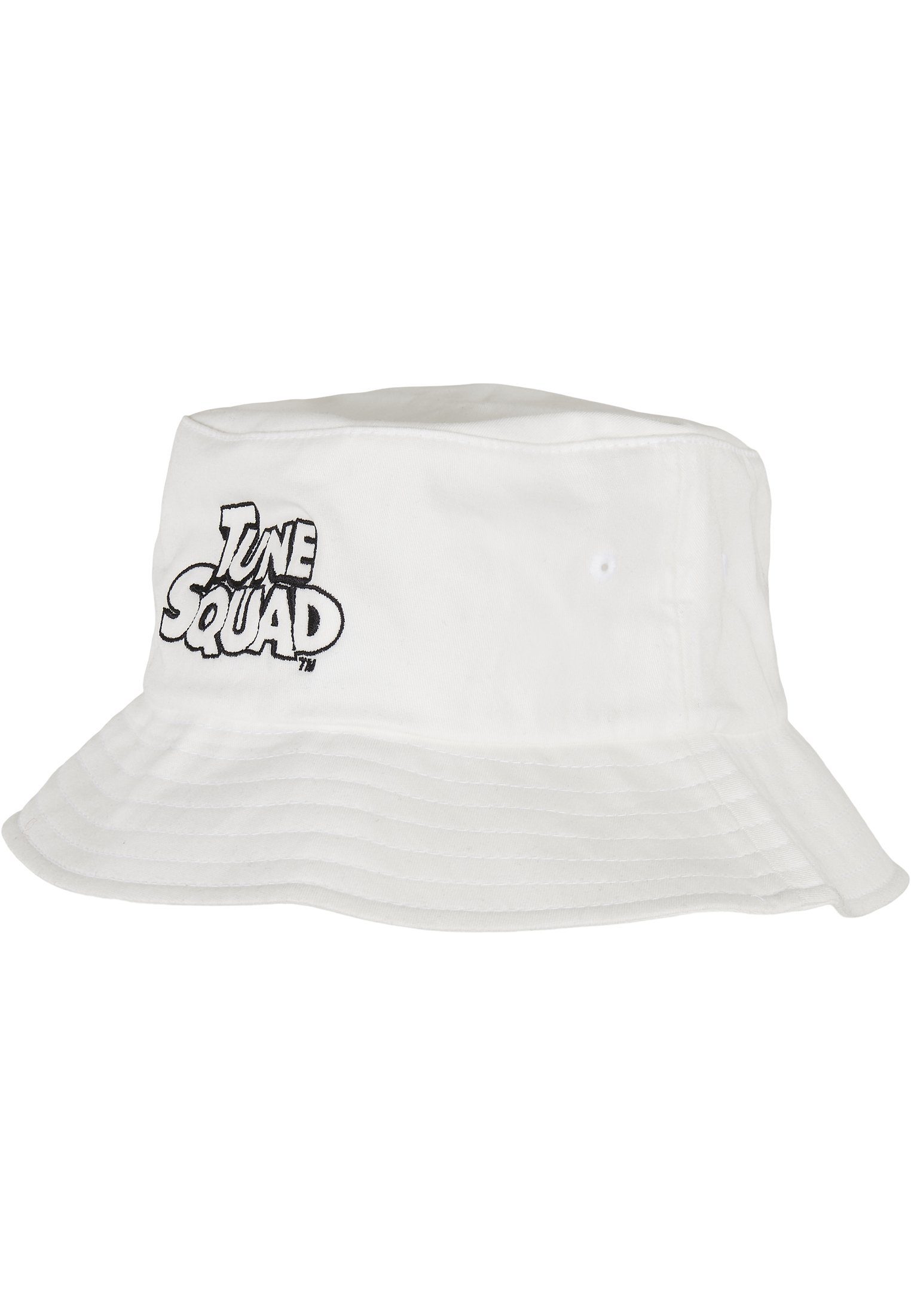 MisterTee Flex Cap Bucket Hat Tune Squad Wording Bucket Hat