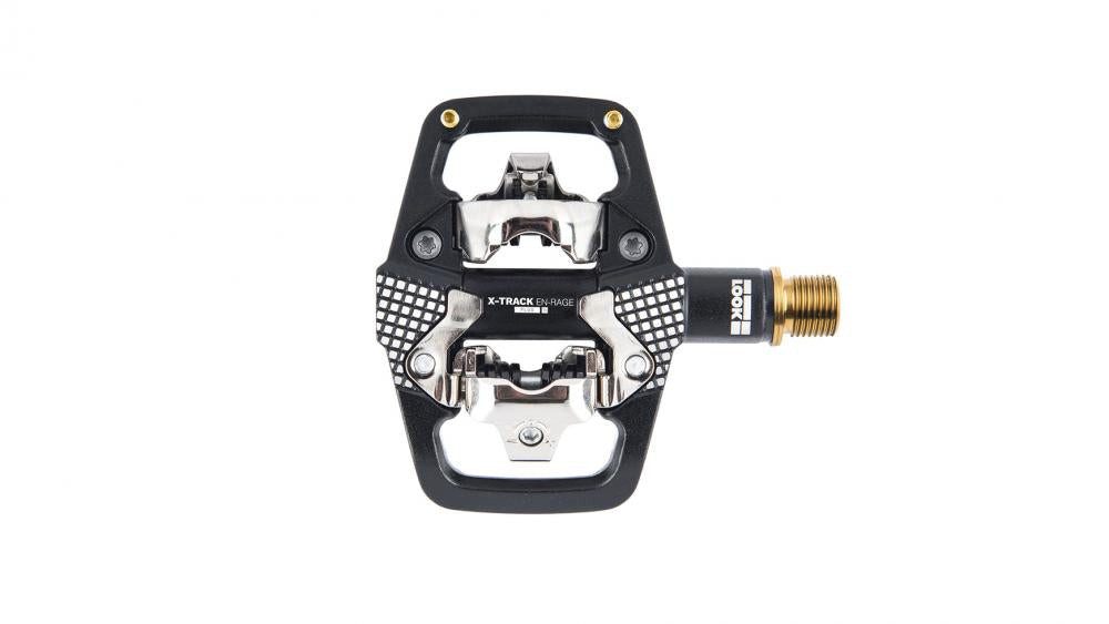 Look Klickpedale LOOK X-Track En-Rage+ Titan Offroad Klickpedal Titanachse 67 mm Plattf