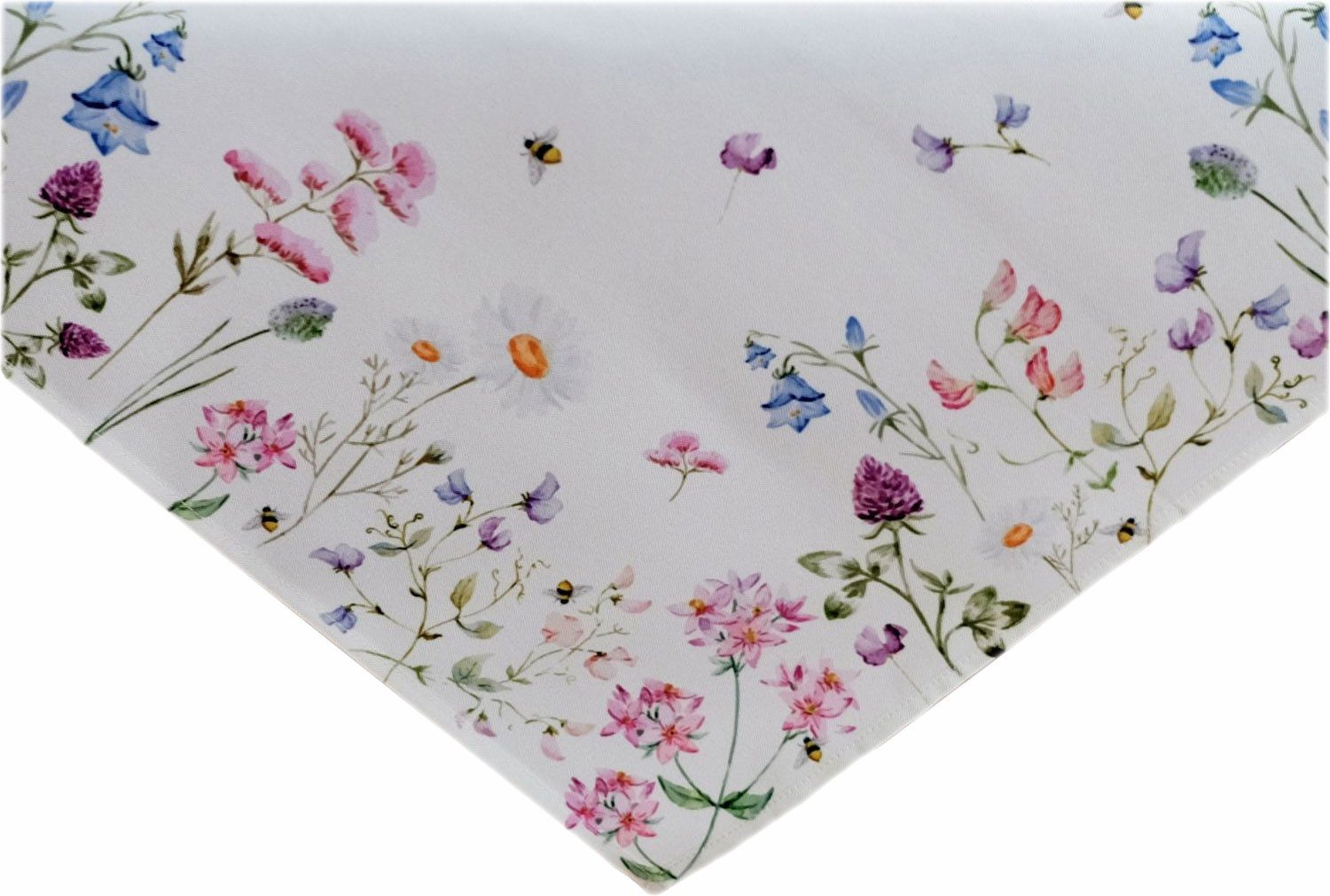 Tischdecke Tischläufer Druck Blumenwiese
