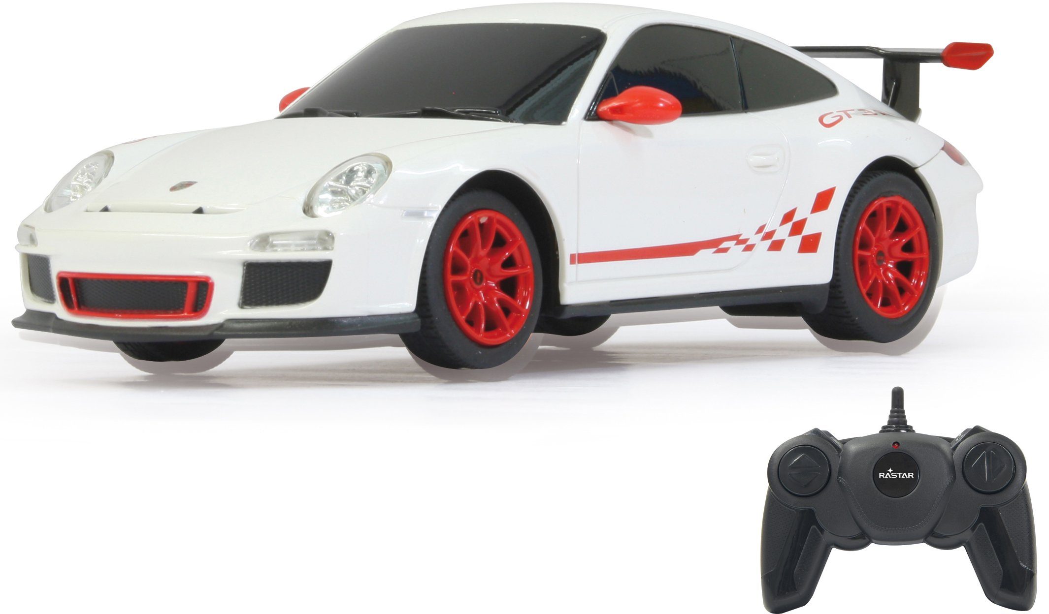 RC-Auto Porsche GT3 1:24 weiß