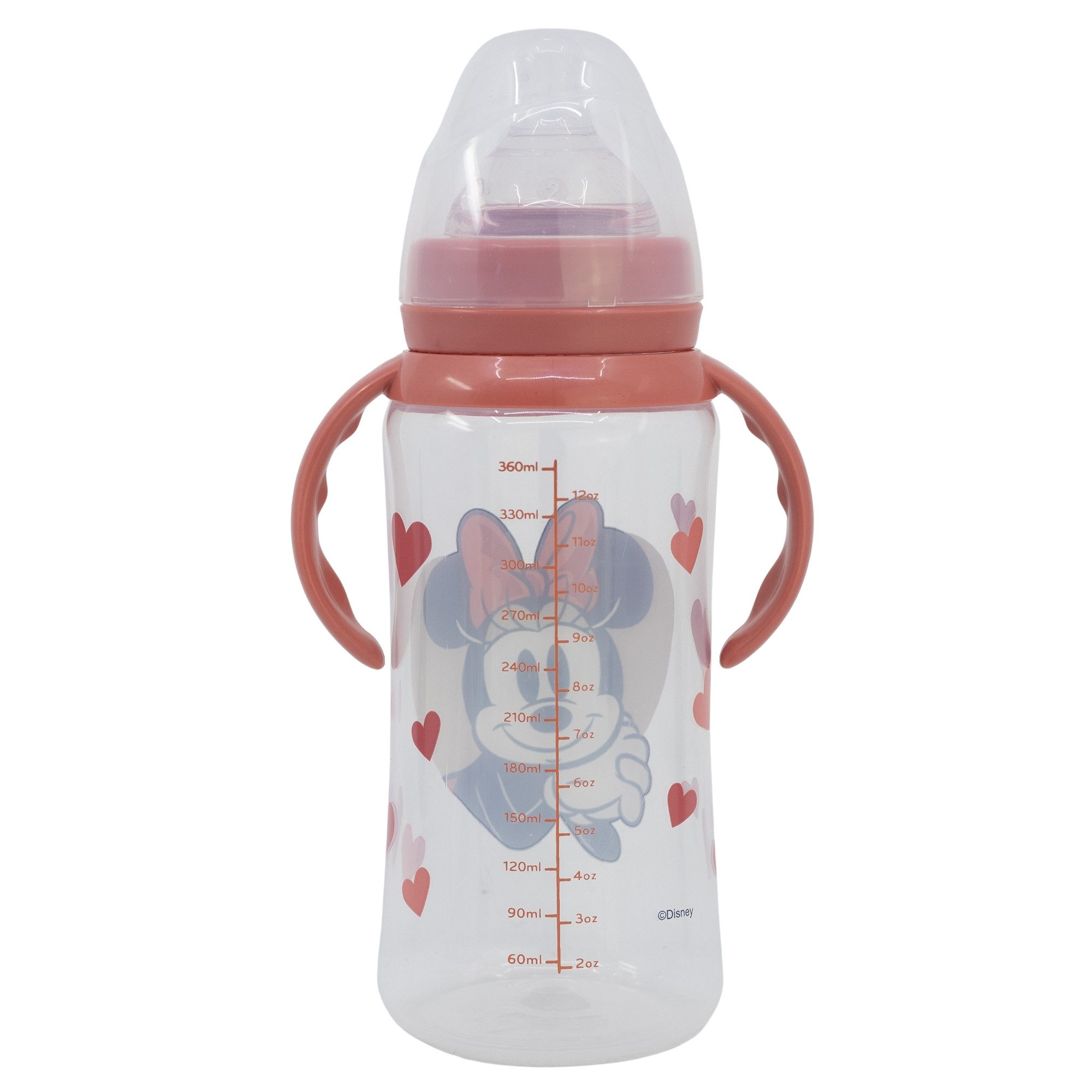Disney Babyflasche Disney Baby Minnie Maus Milchflasche Trinkflasche ab 10 Monate, 360 ml