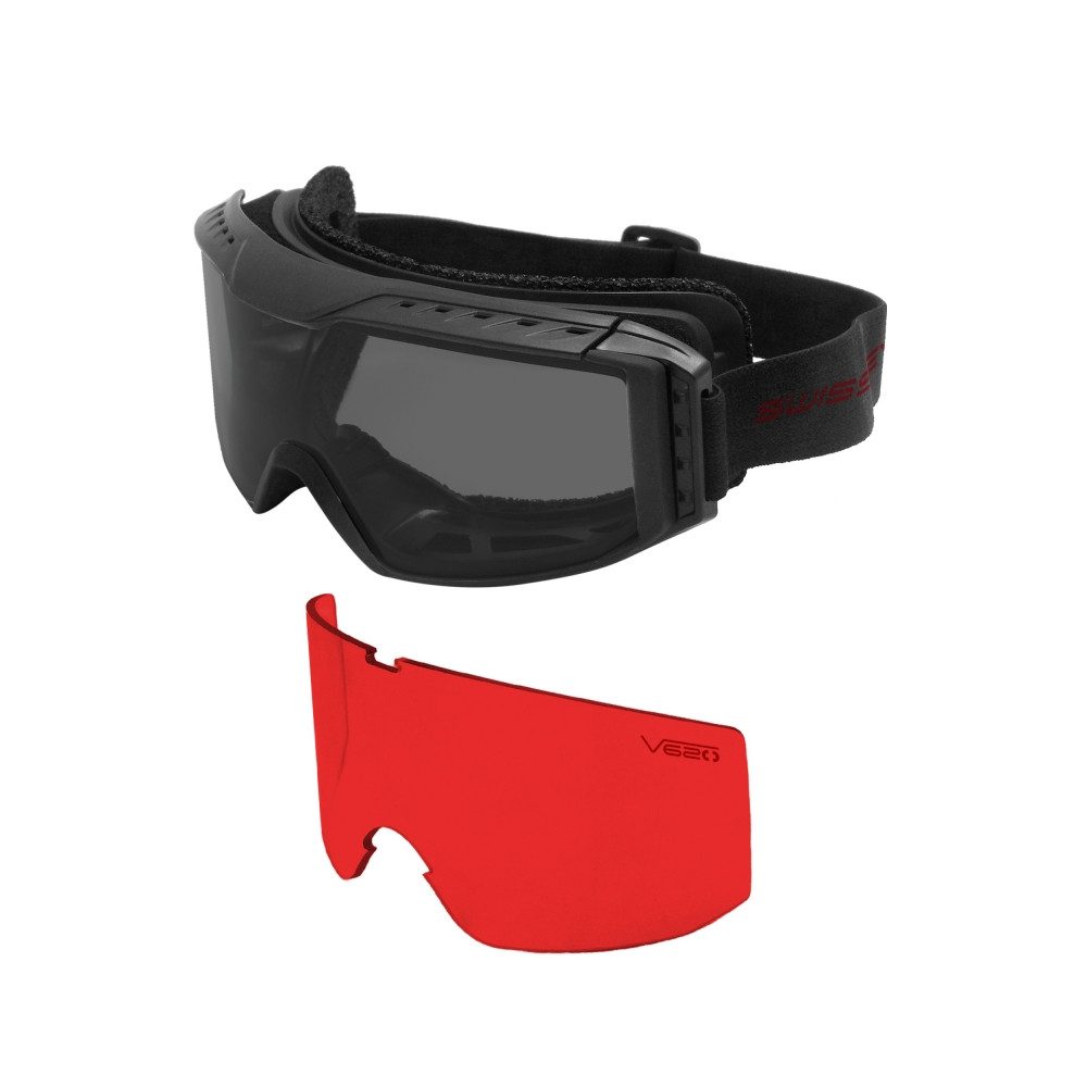 SWISS EYE® Fahrradbrille TACT. BRILLE SHADOW V620 SCHWARZ Brille