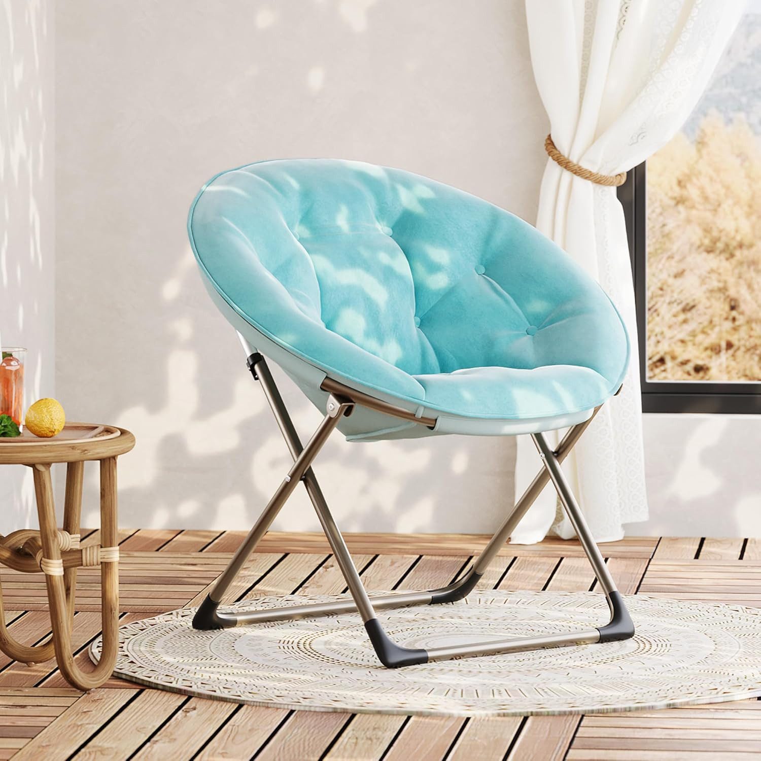 GarveeMore Relaxsessel gepolsterter Lazy-Sofa-Sessel für Schlafzimmer,Wohnz günstig online kaufen