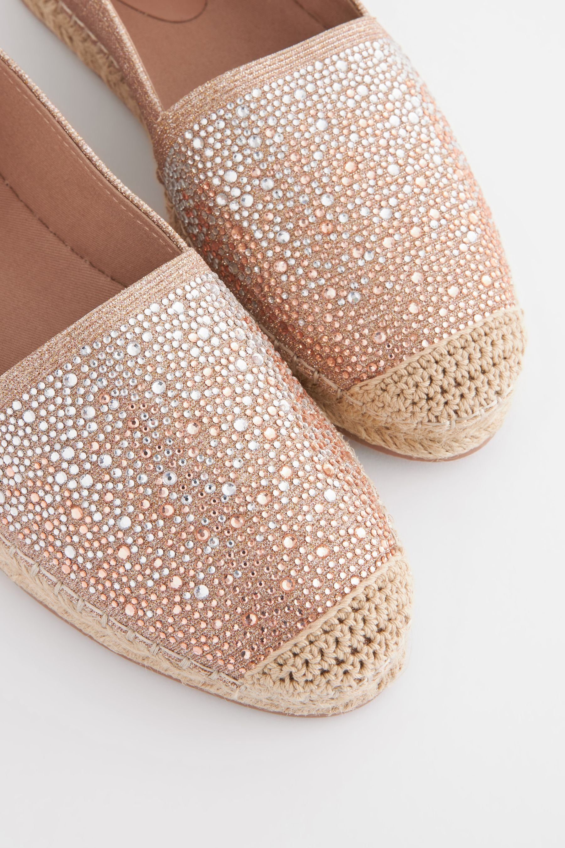 Forever Espadrilles Next Flache Espadrille (1-tlg) Nougat Comfort® Cream