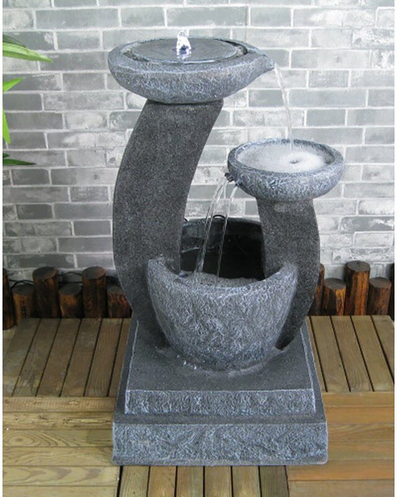 Wehmann Gartenbrunnen Solarbrunnen Cascade günstig online kaufen