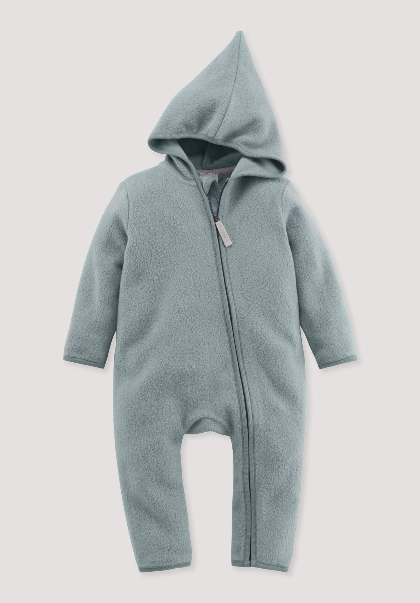Hessnatur Fleeceoverall aus reiner Bio-Baumwolle (1-tlg) günstig online kaufen