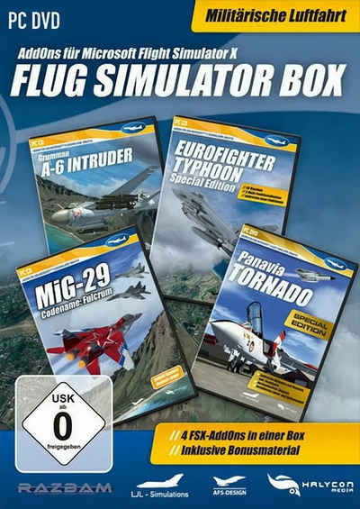 Flug Simulator X Add-On Box: Militärische Luftfahrt PC