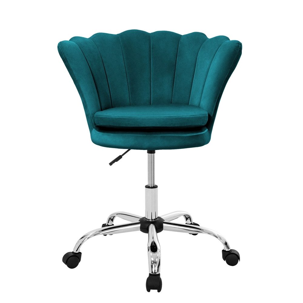 ML-DESIGN Bürostuhl 360° Drehstuhl aus Samt, Polsterstuhl mit Rückenlehne h günstig online kaufen