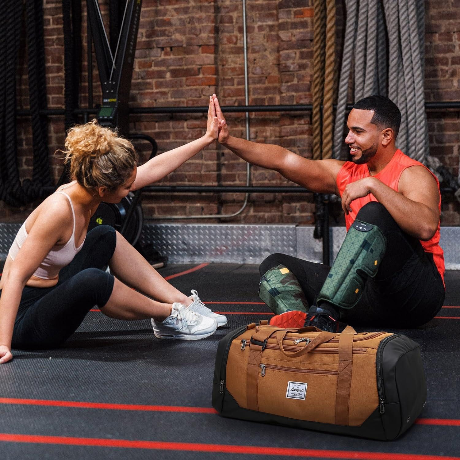 LuxusKollektion Weekender Sporttasche Herren 40L Rucksack Reisetasche Trainingstasche