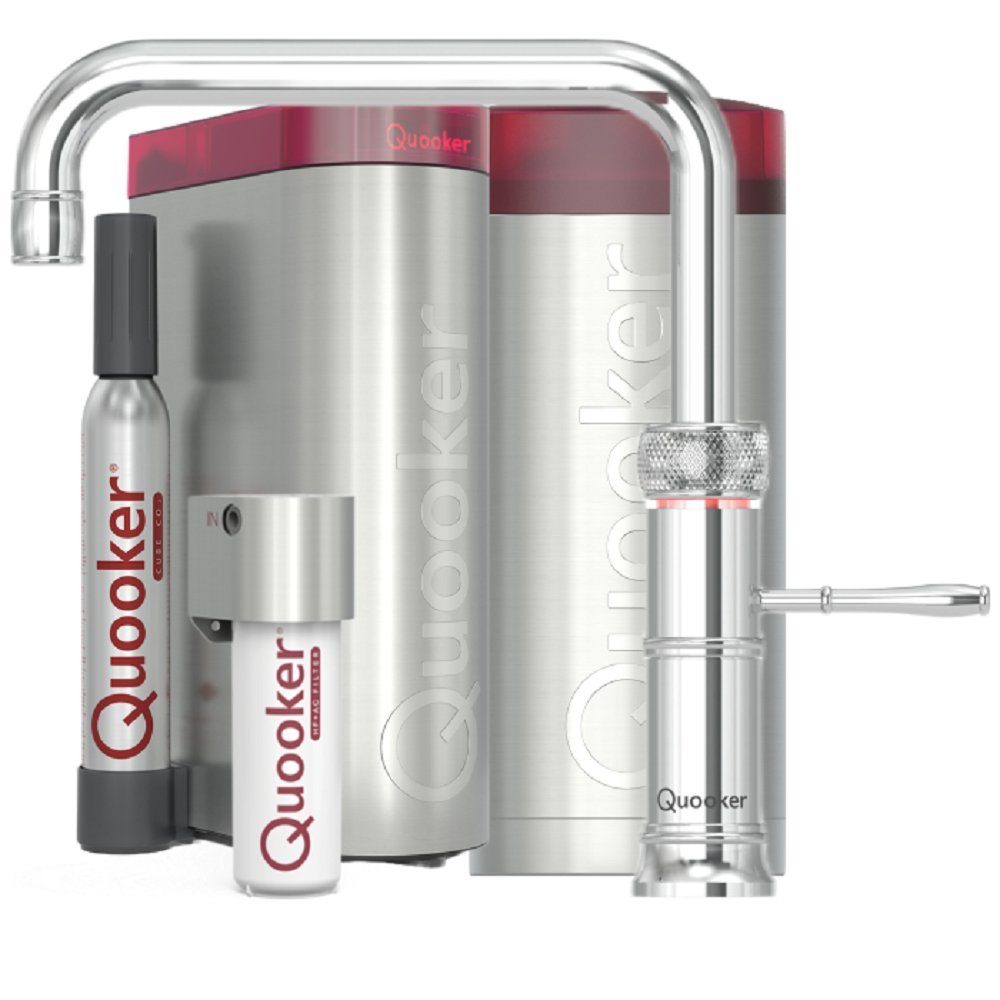 QUOOKER Küchenarmatur Classic Fusion Square Set COMBI+ CUBE CFNSCHR COMBI+ CUBE2 *inkl. 7 JAHRE GARANTIE*