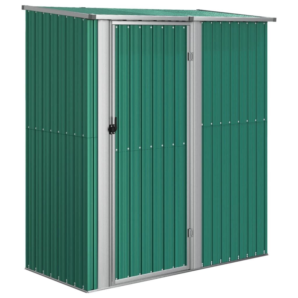 vidaXL Gartenhaus Geräteschuppen Grün 180,5x97x209,5 cm günstig online kaufen