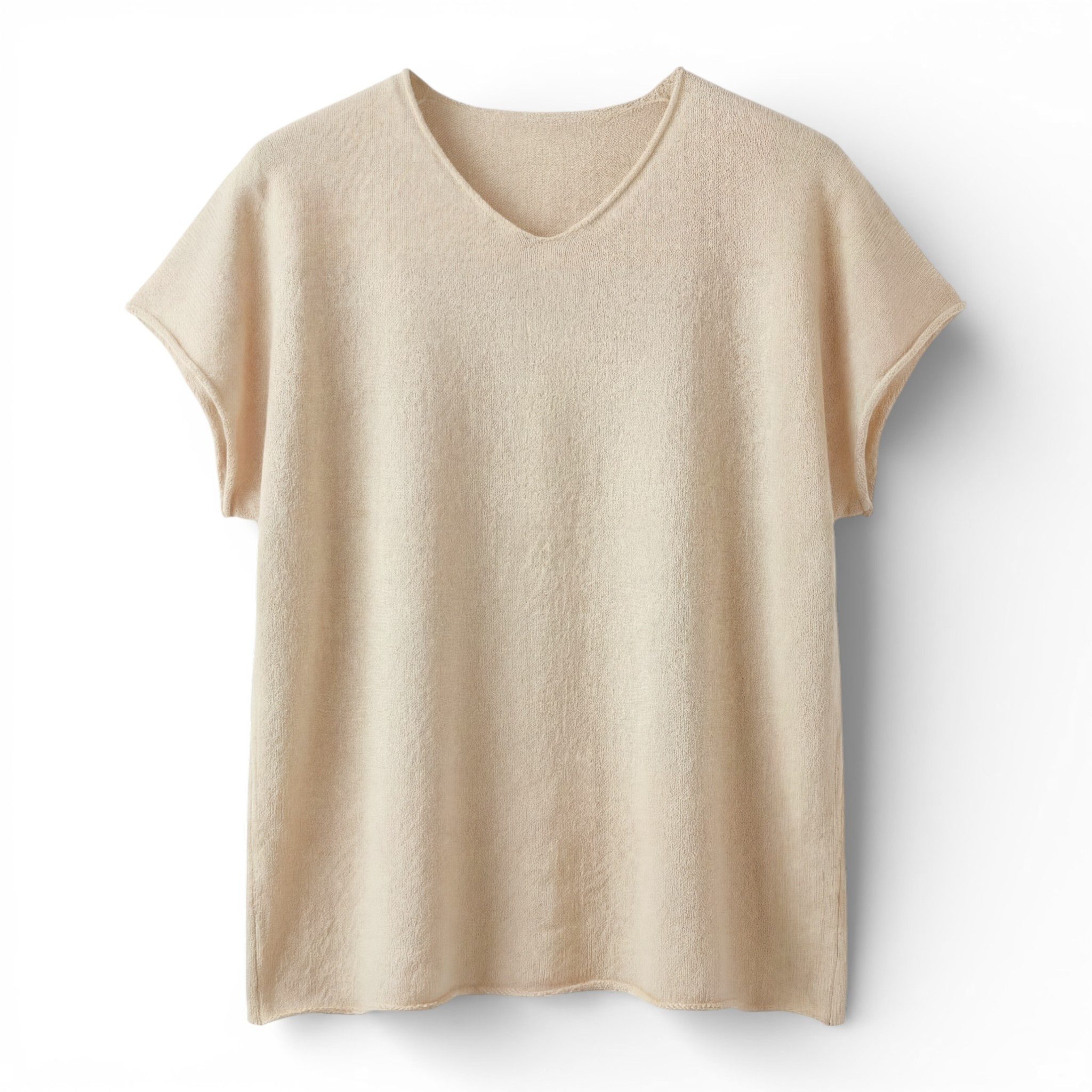 OriginalYou T-Shirt T-Shirt Damen Kurzarm Shirt weiches Feinstrick Oberteil günstig online kaufen