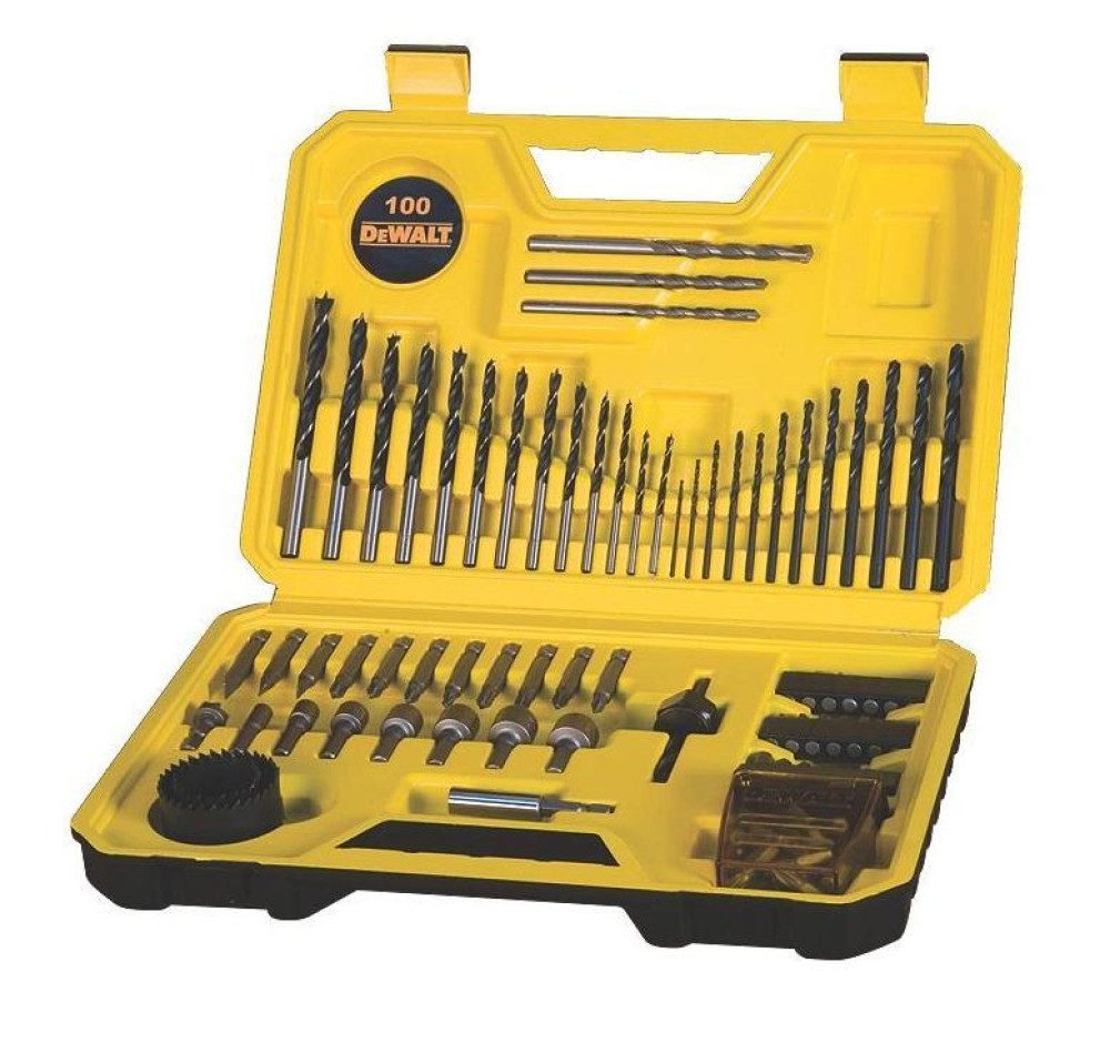 Bohrer- und Bit-Set DEWALT Bohr- und Bit-Set 100-teilig DT71563
