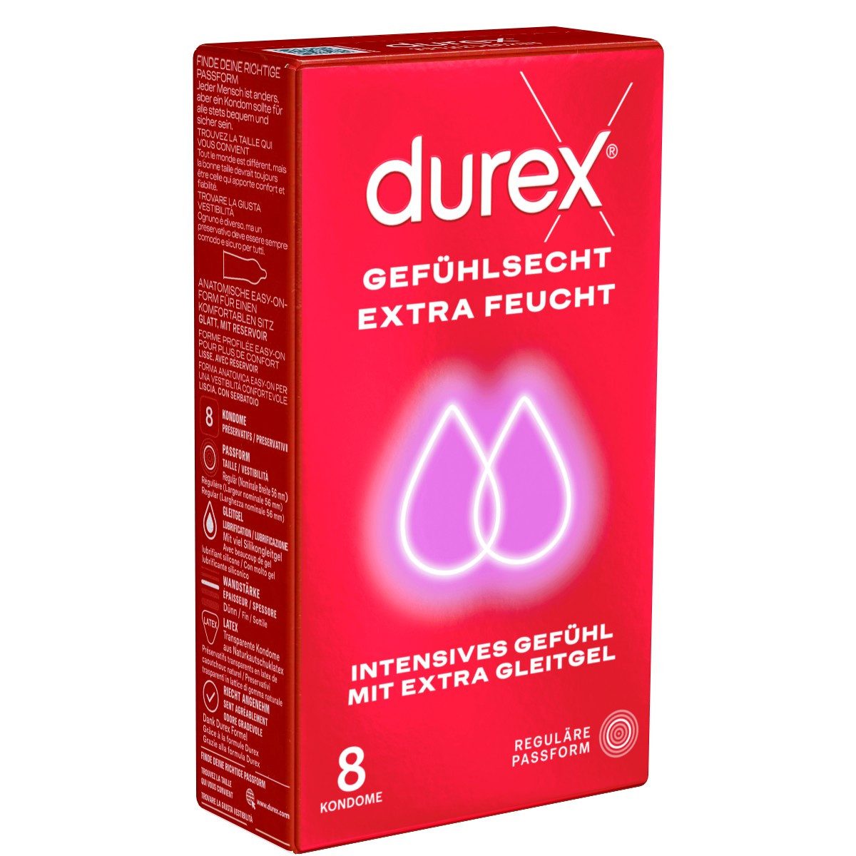 Kondome Gefühlsecht Extra Feucht
