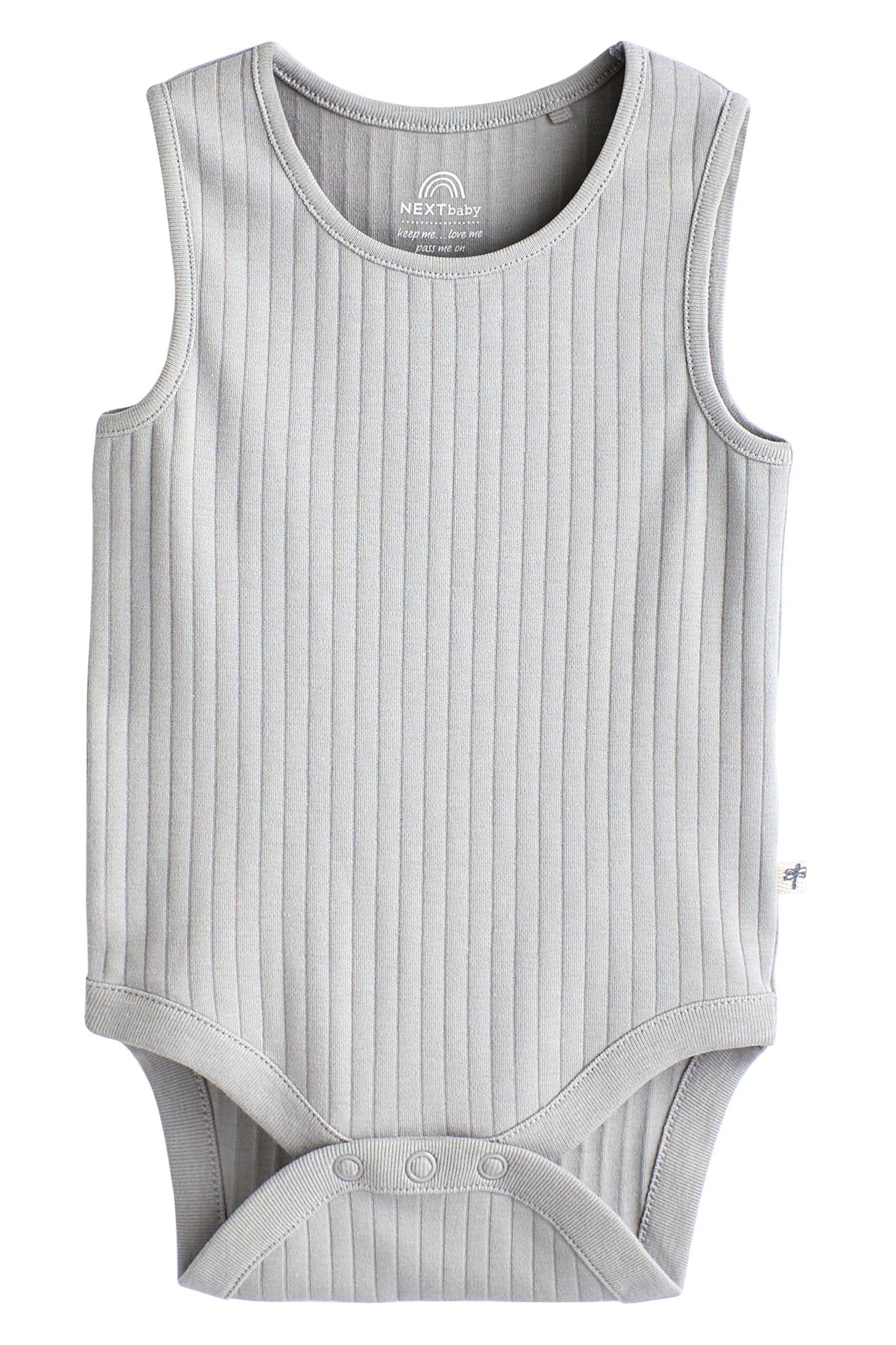 Body (5-tlg) Baby-Trägerbodysuits gerippte Next 5er-Pack