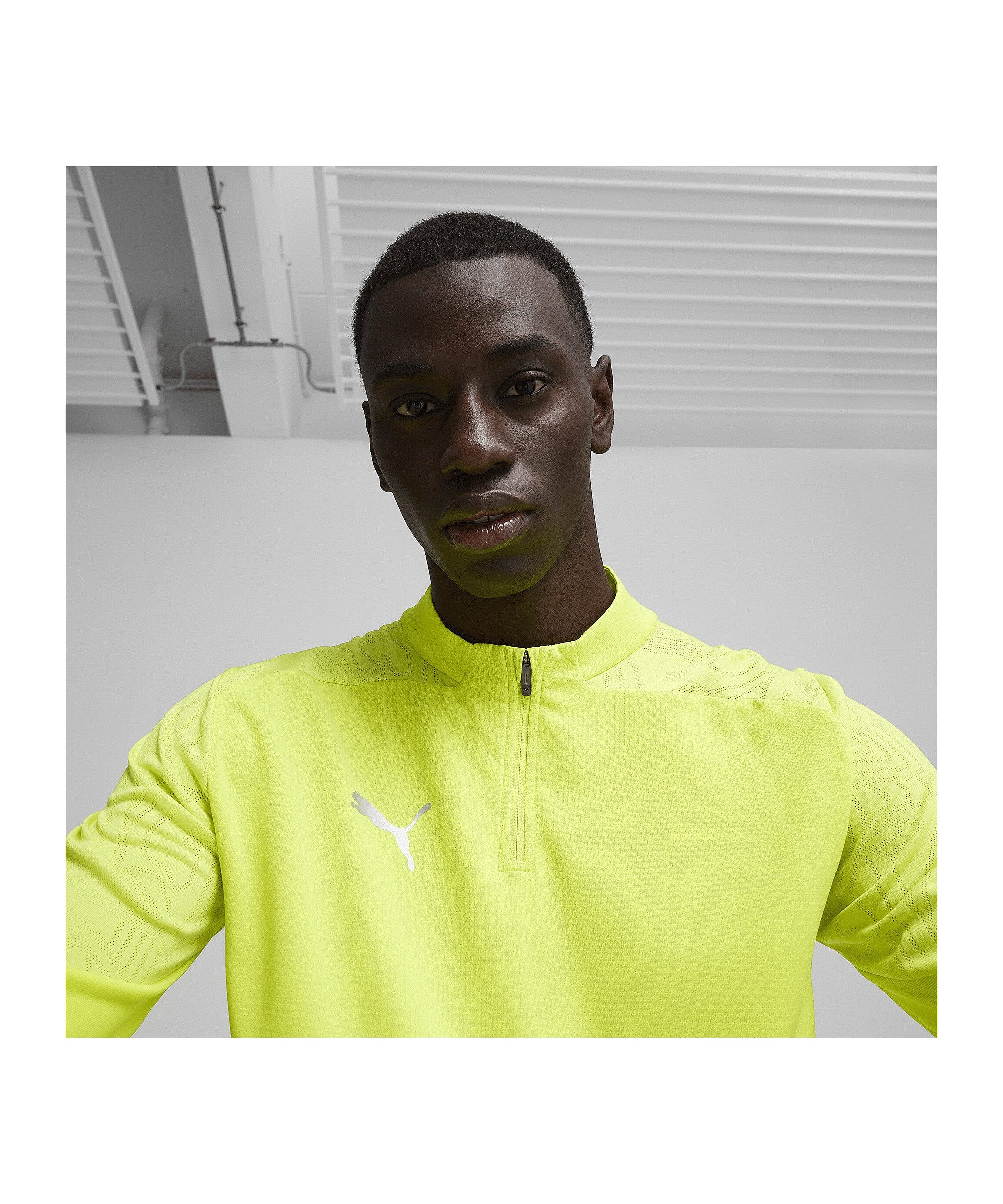 PUMA Fußballtrikot PUMA teamFINAL Training 1/4 Zip Sweatshirt Teamsport