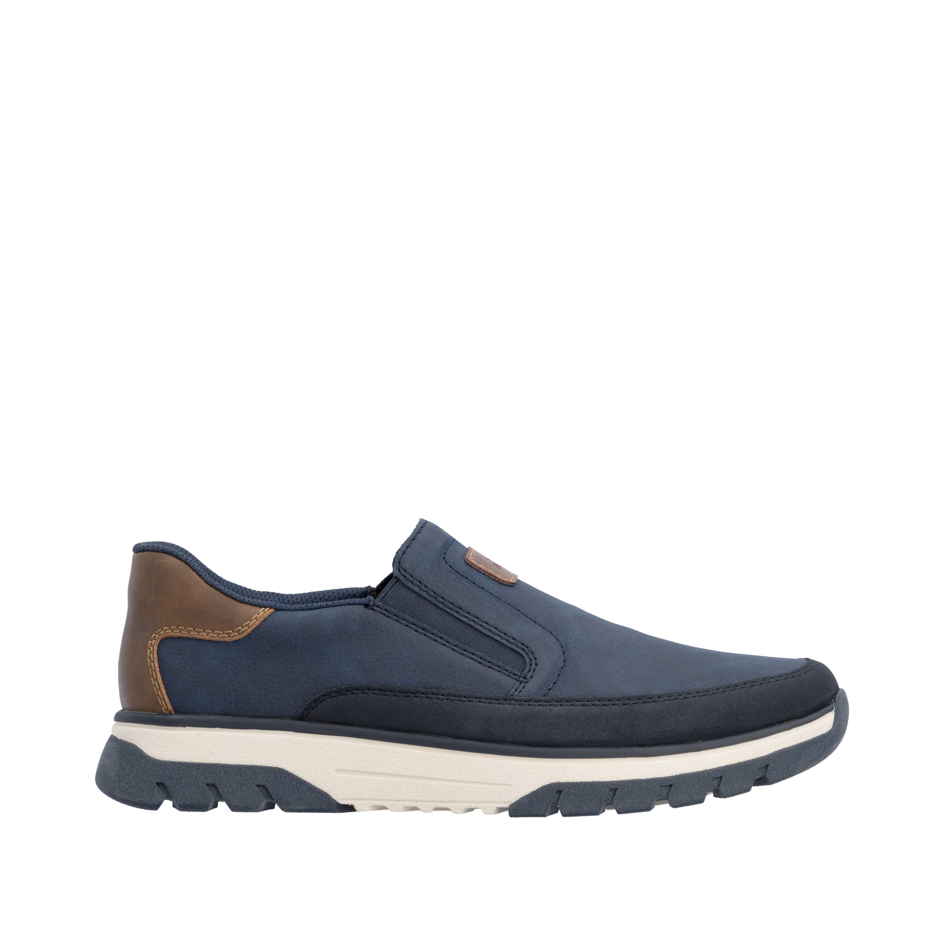 Rieker Slip-On Sneaker Slipper, Schlupfschuh, Halbschuh mit weicher MemoSoft-Innensohle